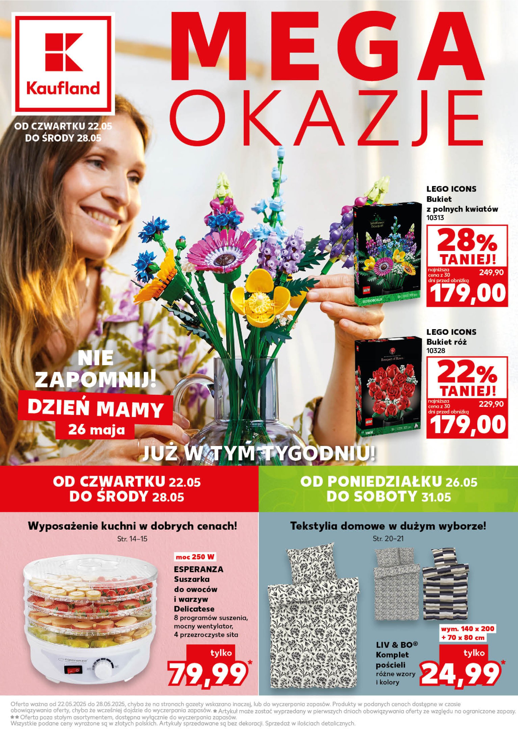 kaufland - Kaufland - Mega okazje gazetka ważna od 22.05. - 28.05.