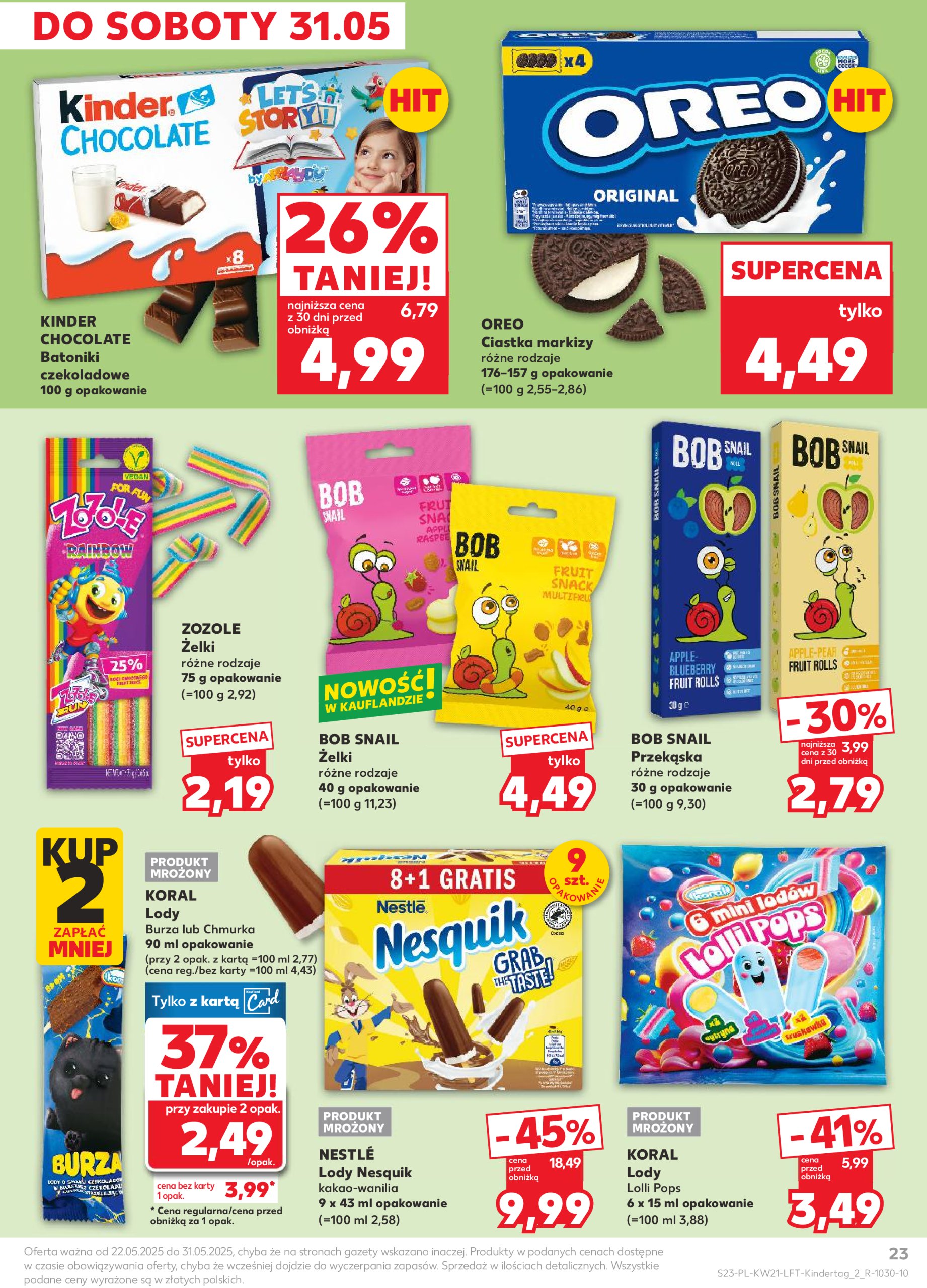 kaufland - Kaufland gazetka ważna od 22.05. - 28.05. - page: 23 kaufland - Kaufland gazetka ważna od 22.05. - 28.05. - page: 23