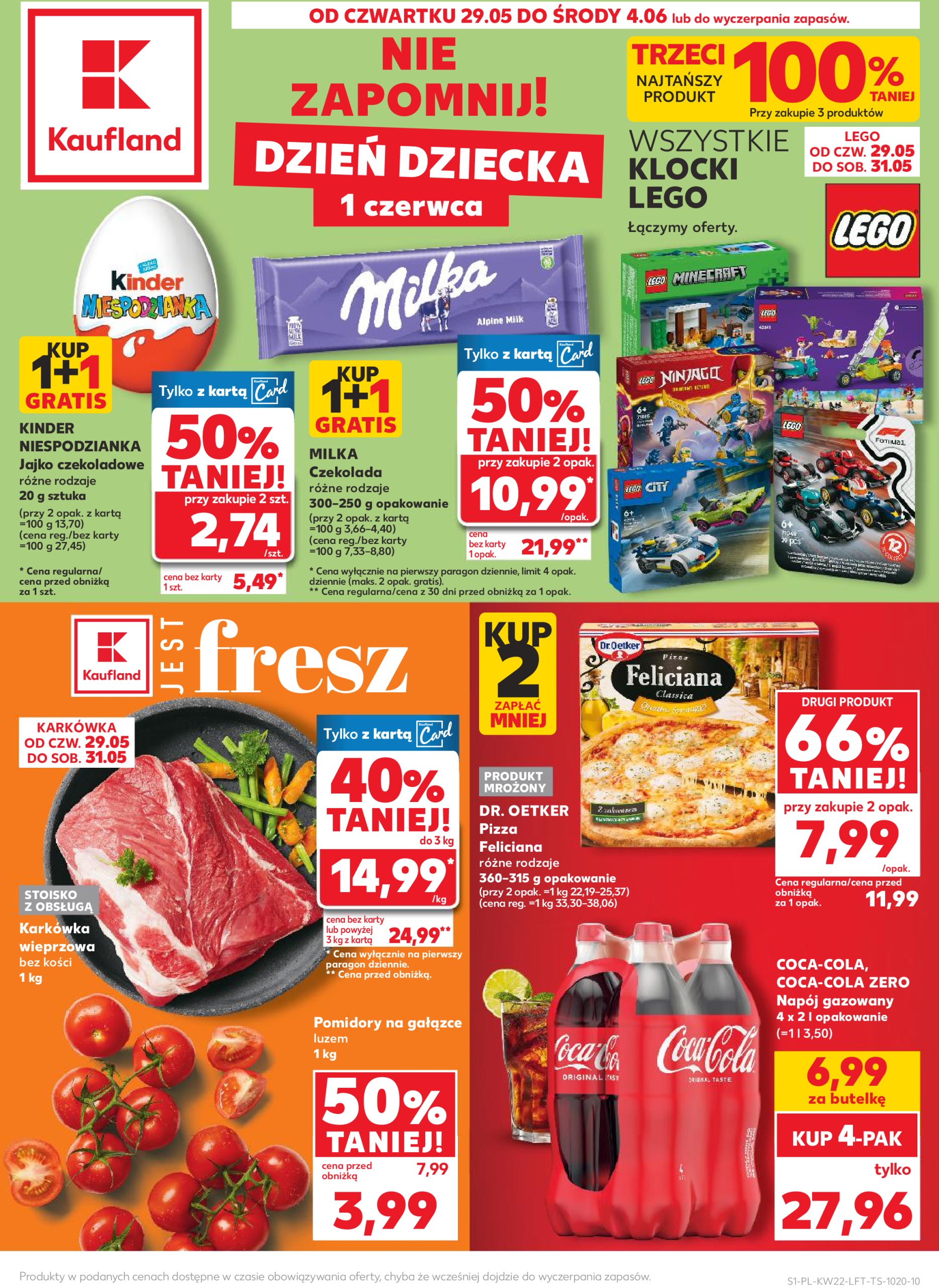 kaufland - Kaufland gazetka ważna od 29.05. - 04.06. - page: 1 kaufland - Kaufland gazetka ważna od 29.05. - 04.06. - page: 1