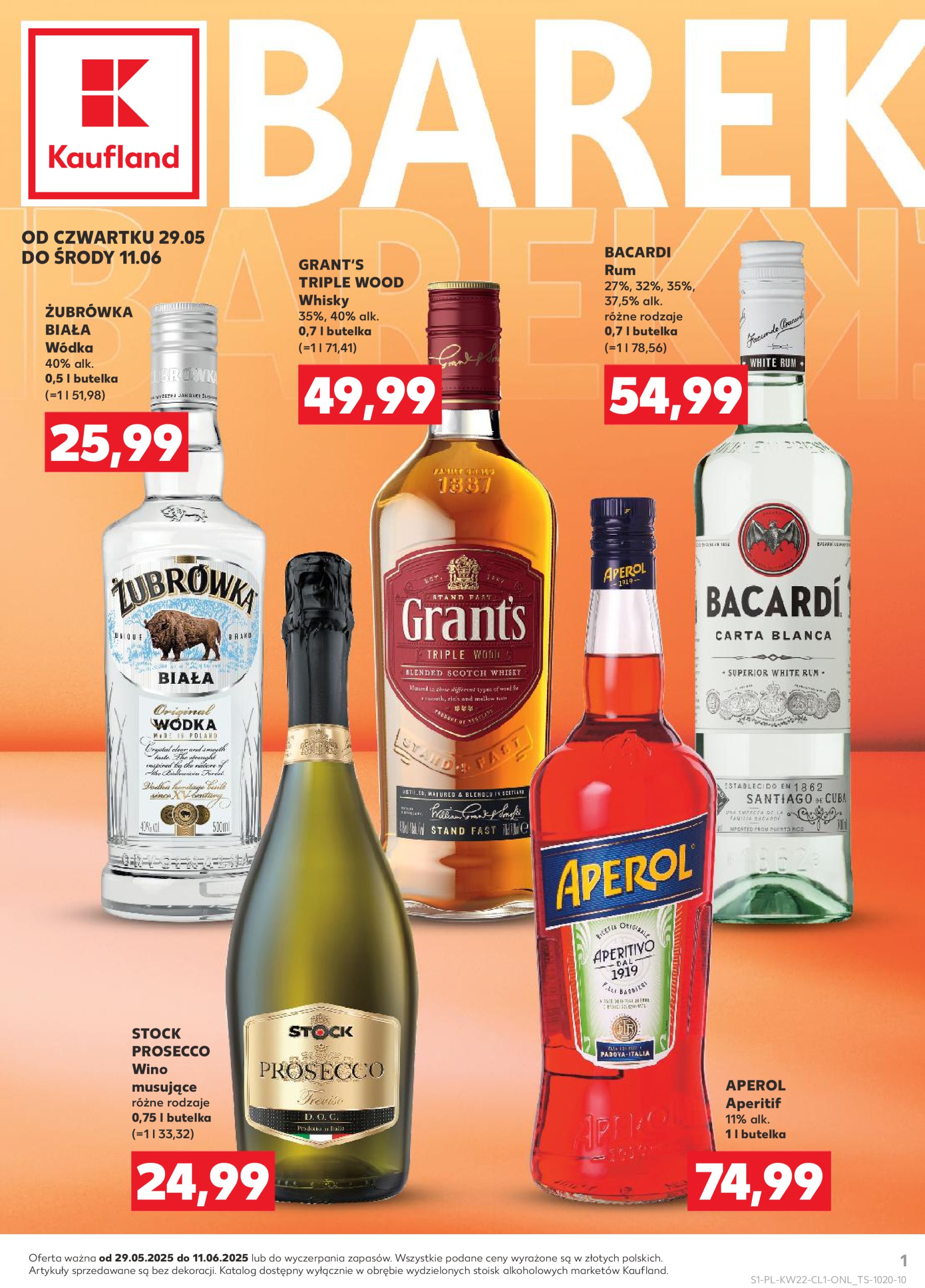 kaufland - Kaufland - Barek gazetka ważna od 29.05. - 11.06. - page: 1