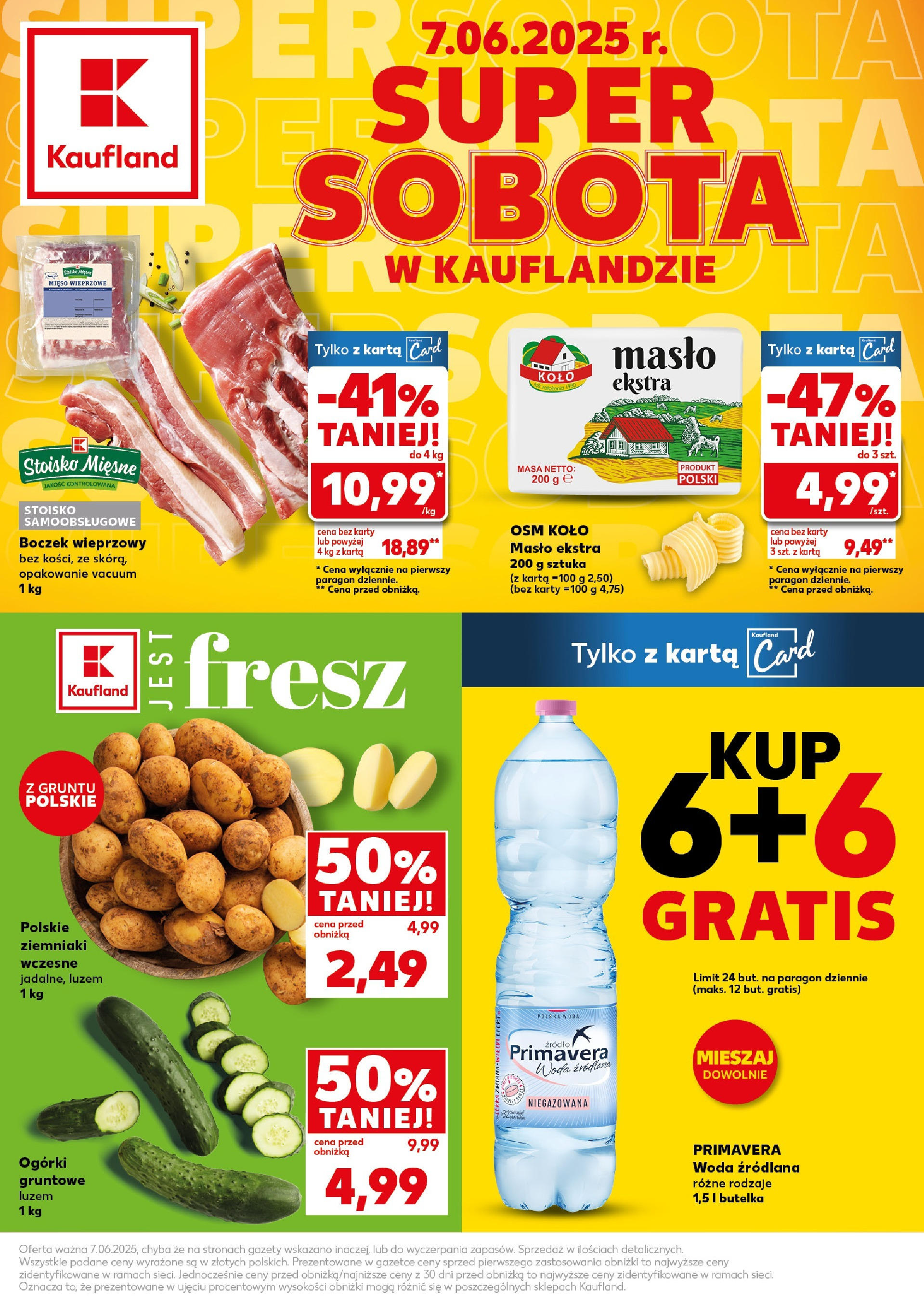 kaufland - Gazetka Kaufland - Super sobota ważna od 05.06. - 07.06. - page: 1