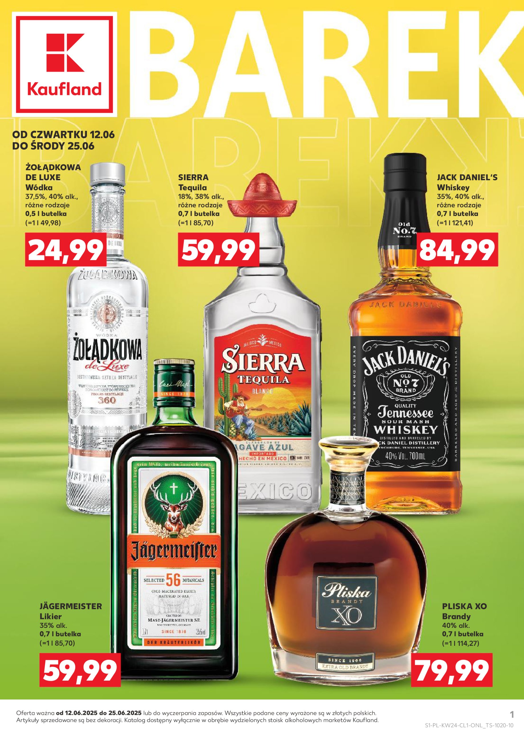 kaufland - Gazetka Kaufland - Barek ważna od 12.06. - 25.06.