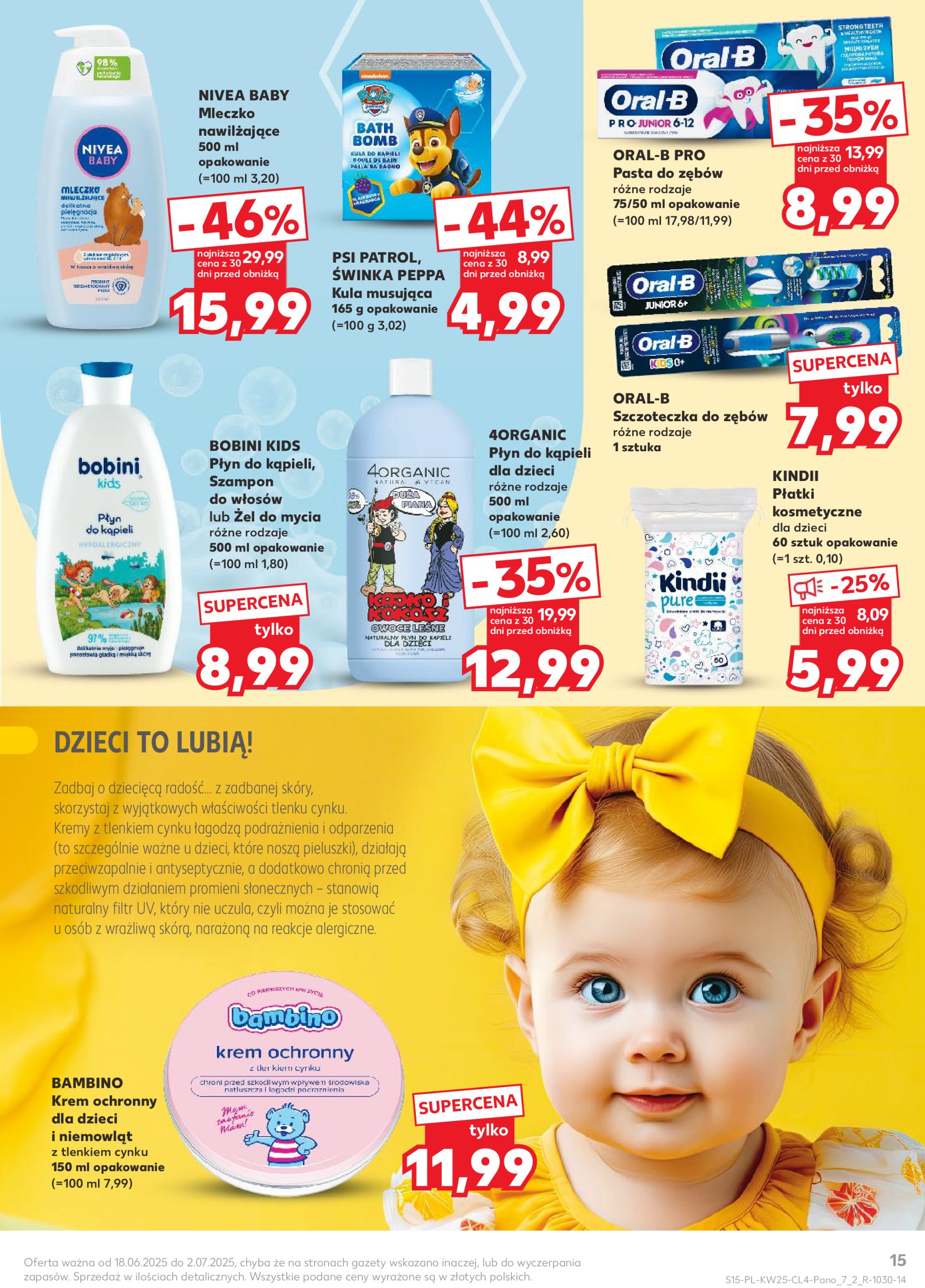 kaufland - Gazetka Kaufland - Okazje na lato ważna od 18.06. - 02.07. - page: 15