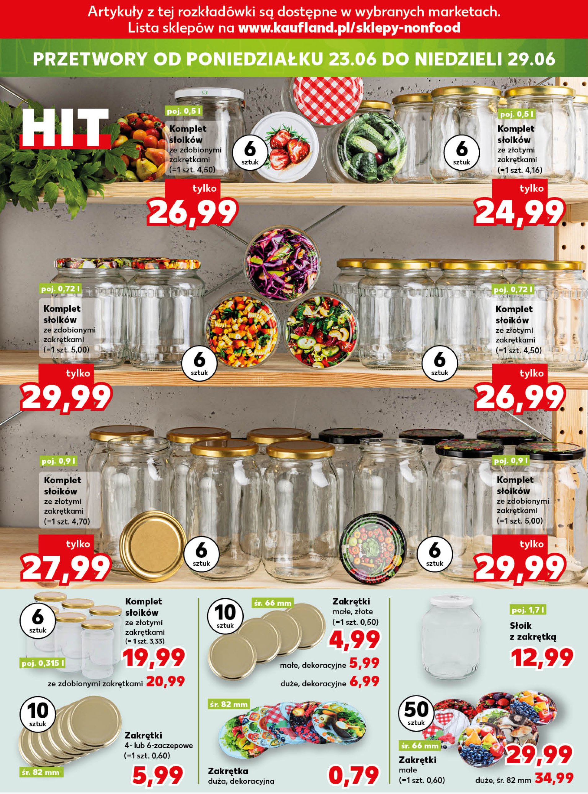 kaufland - Gazetka Kaufland - Mega Okazje ważna od 18.06. - 25.06. - page: 18