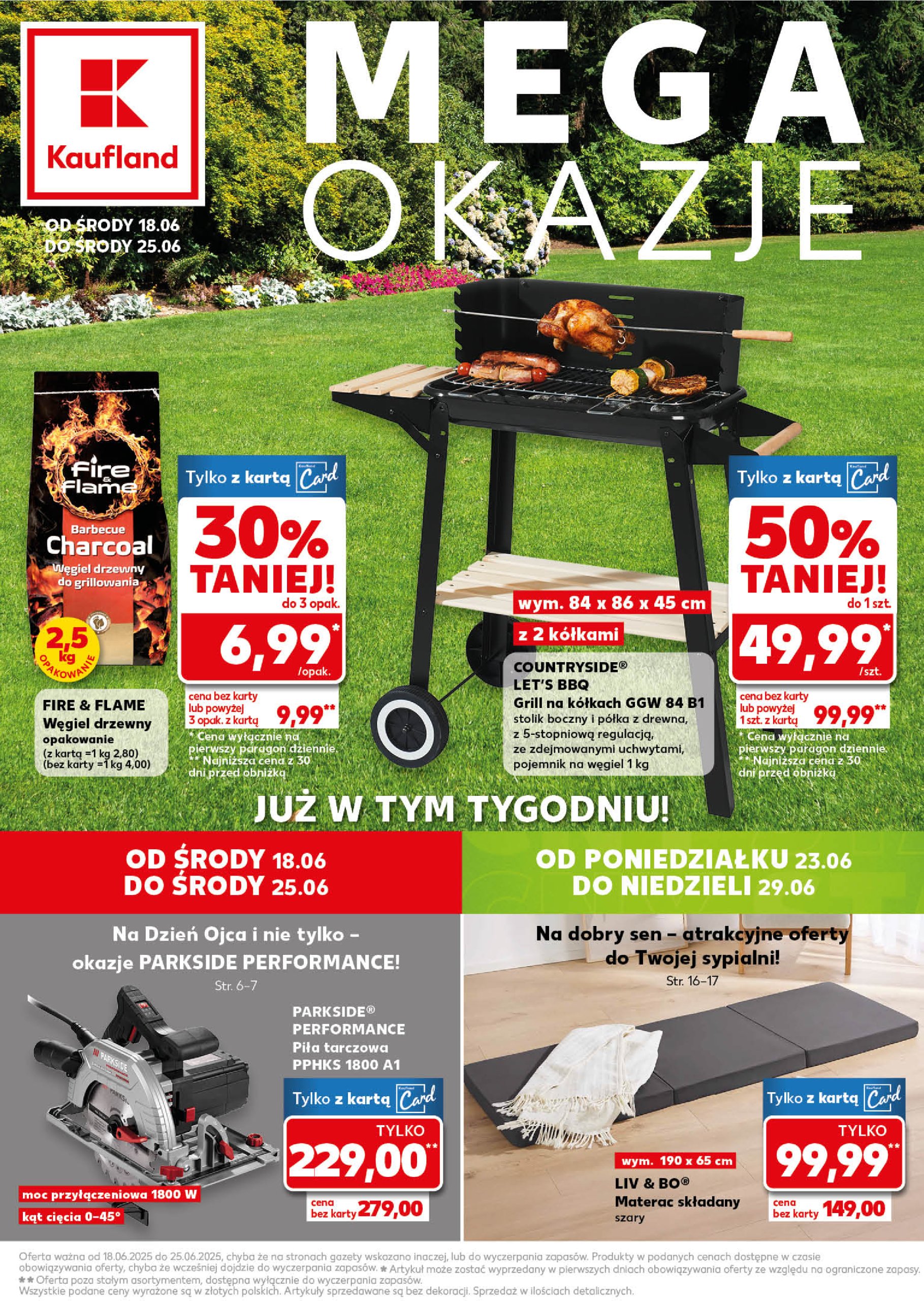 kaufland - Gazetka Kaufland - Mega Okazje ważna od 18.06. - 25.06.