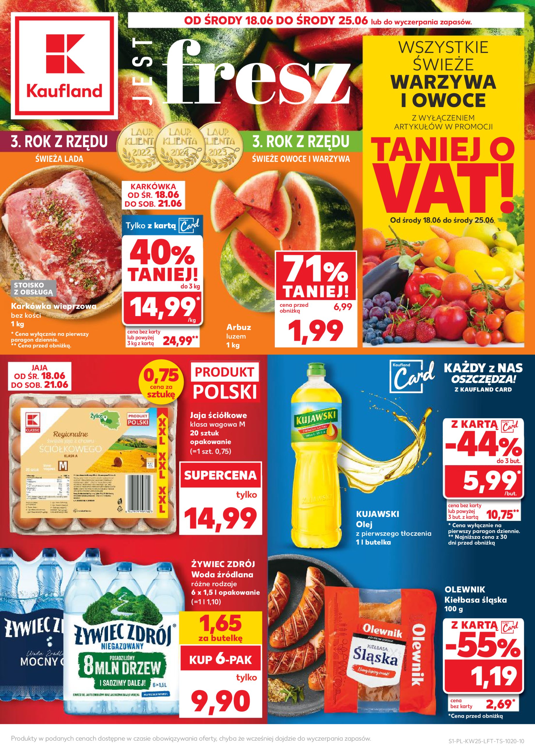 kaufland - Gazetka Kaufland ważna od 18.06. - 25.06.