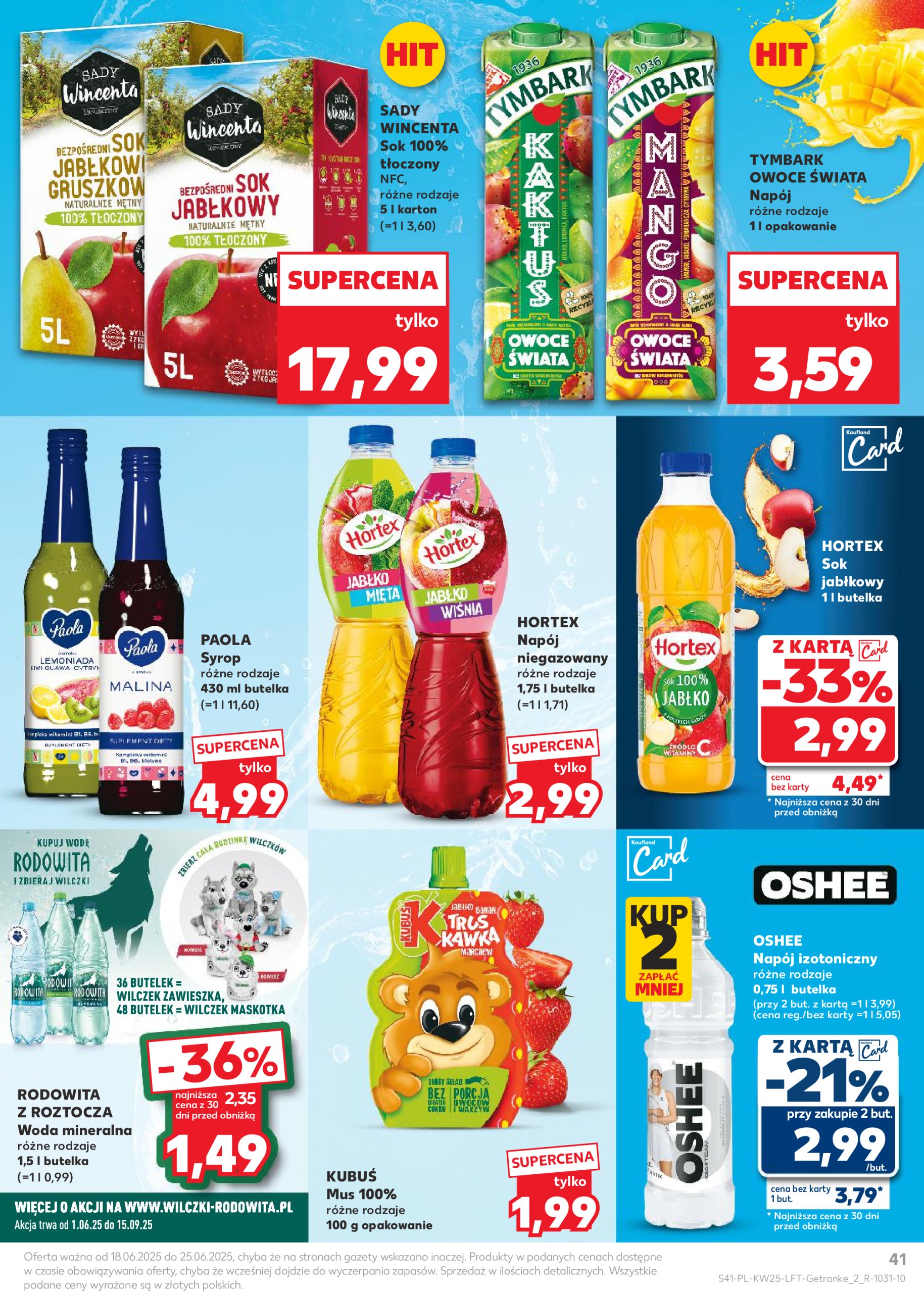 kaufland - Gazetka Kaufland ważna od 18.06. - 25.06. - page: 41