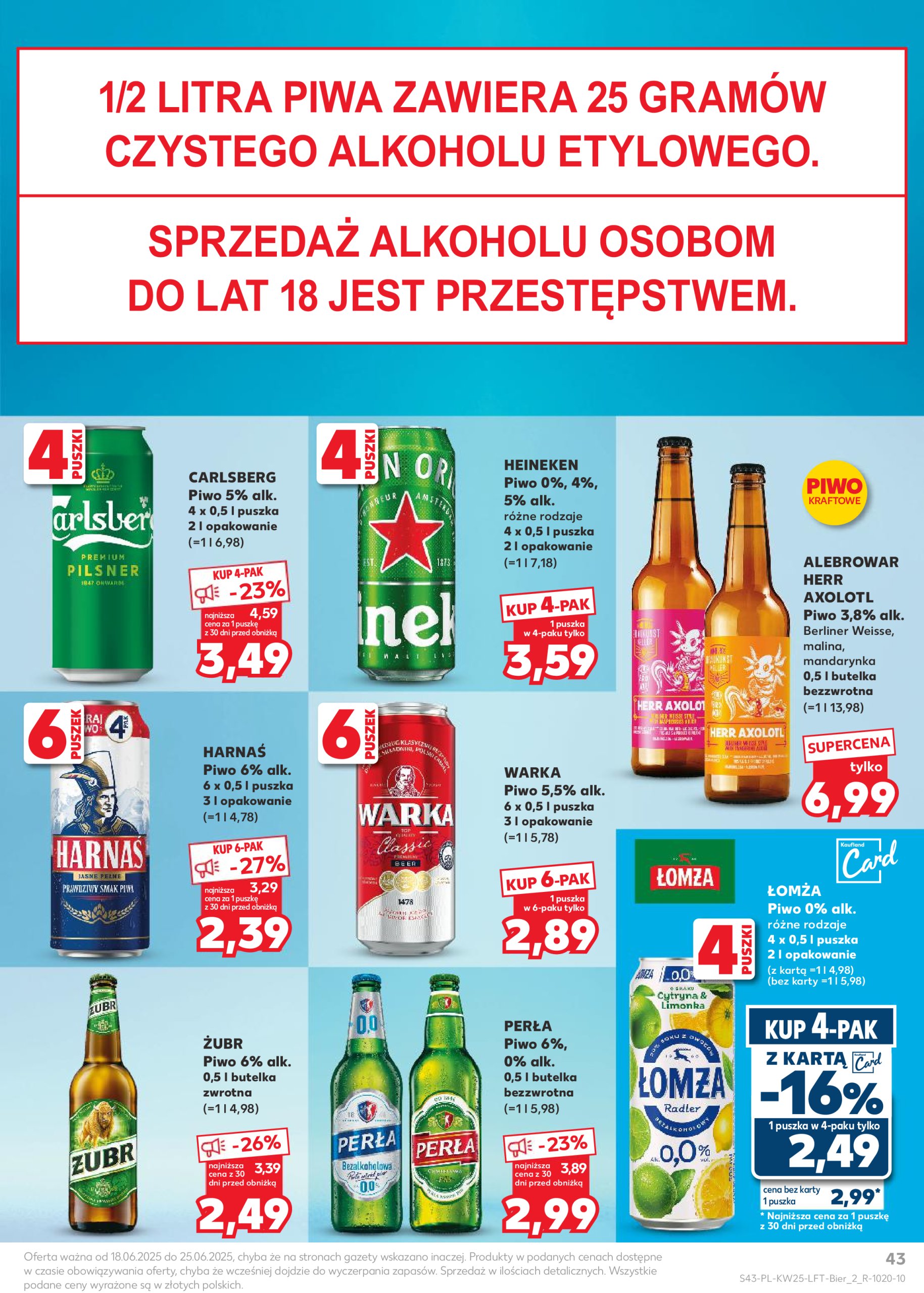 kaufland - Gazetka Kaufland ważna od 18.06. - 25.06. - page: 43