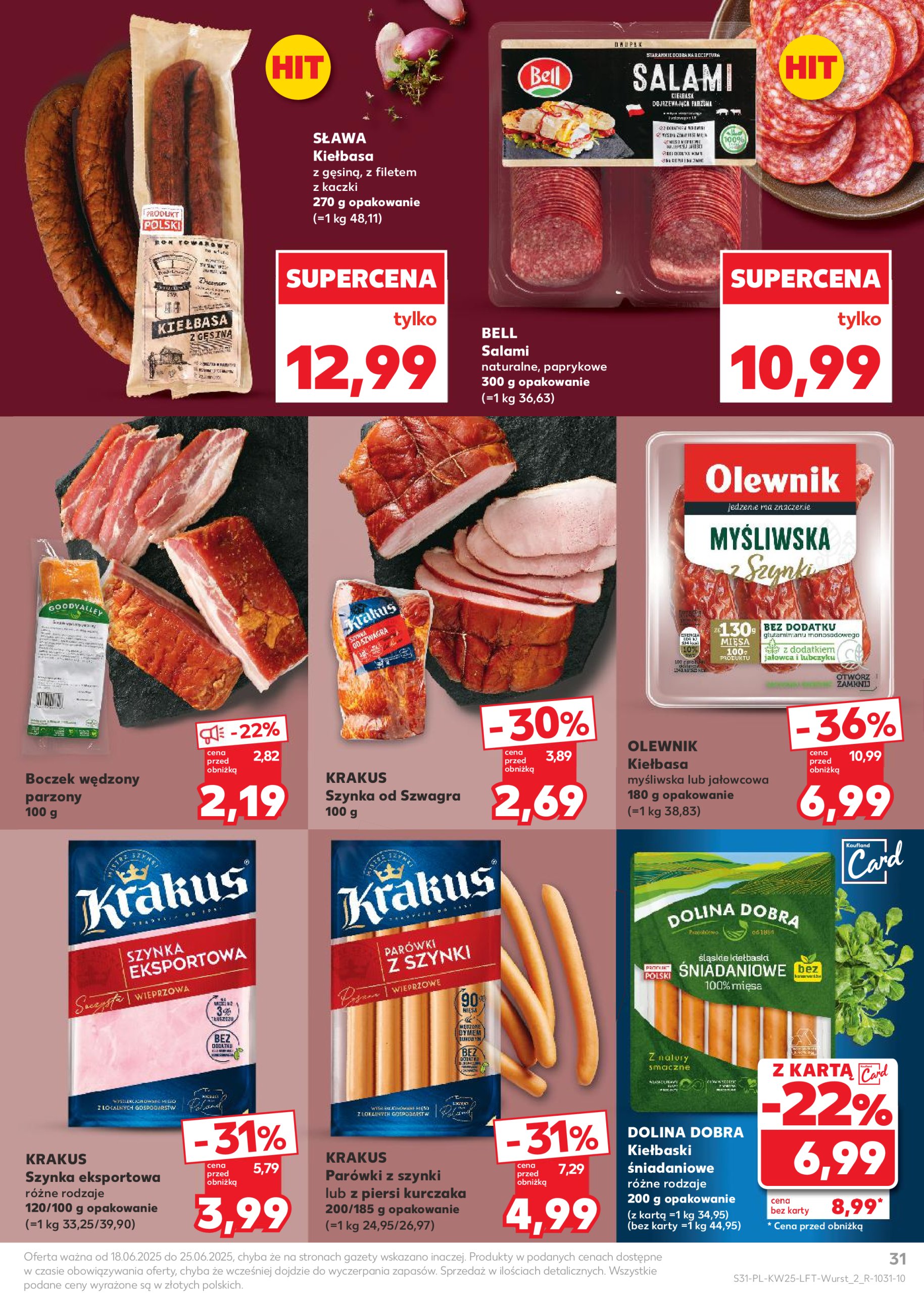 kaufland - Gazetka Kaufland ważna od 18.06. - 25.06. - page: 31