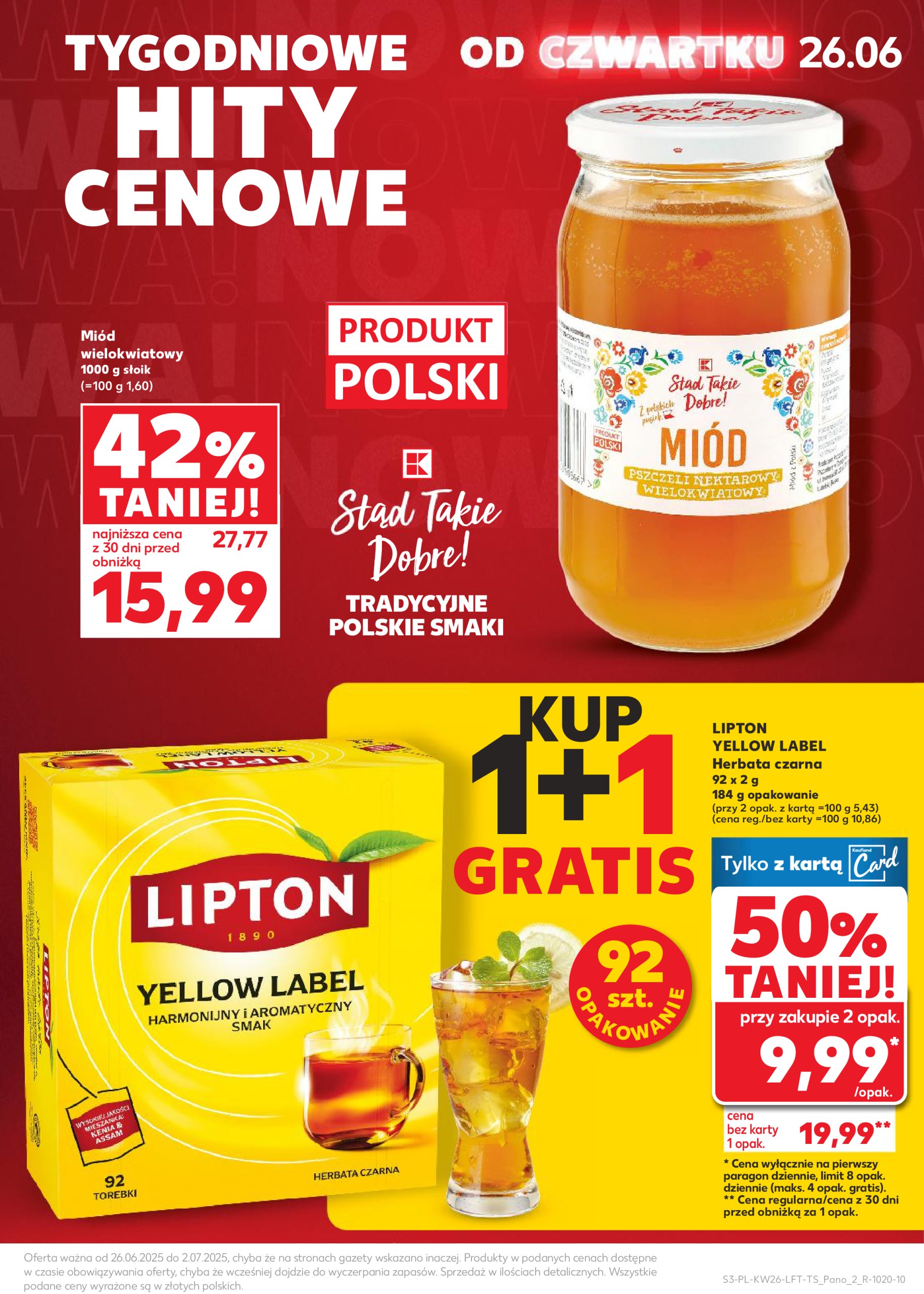 kaufland - Gazetka Kaufland ważna od 26.06. - 02.07. - page: 3 kaufland - Gazetka Kaufland ważna od 26.06. - 02.07. - page: 3