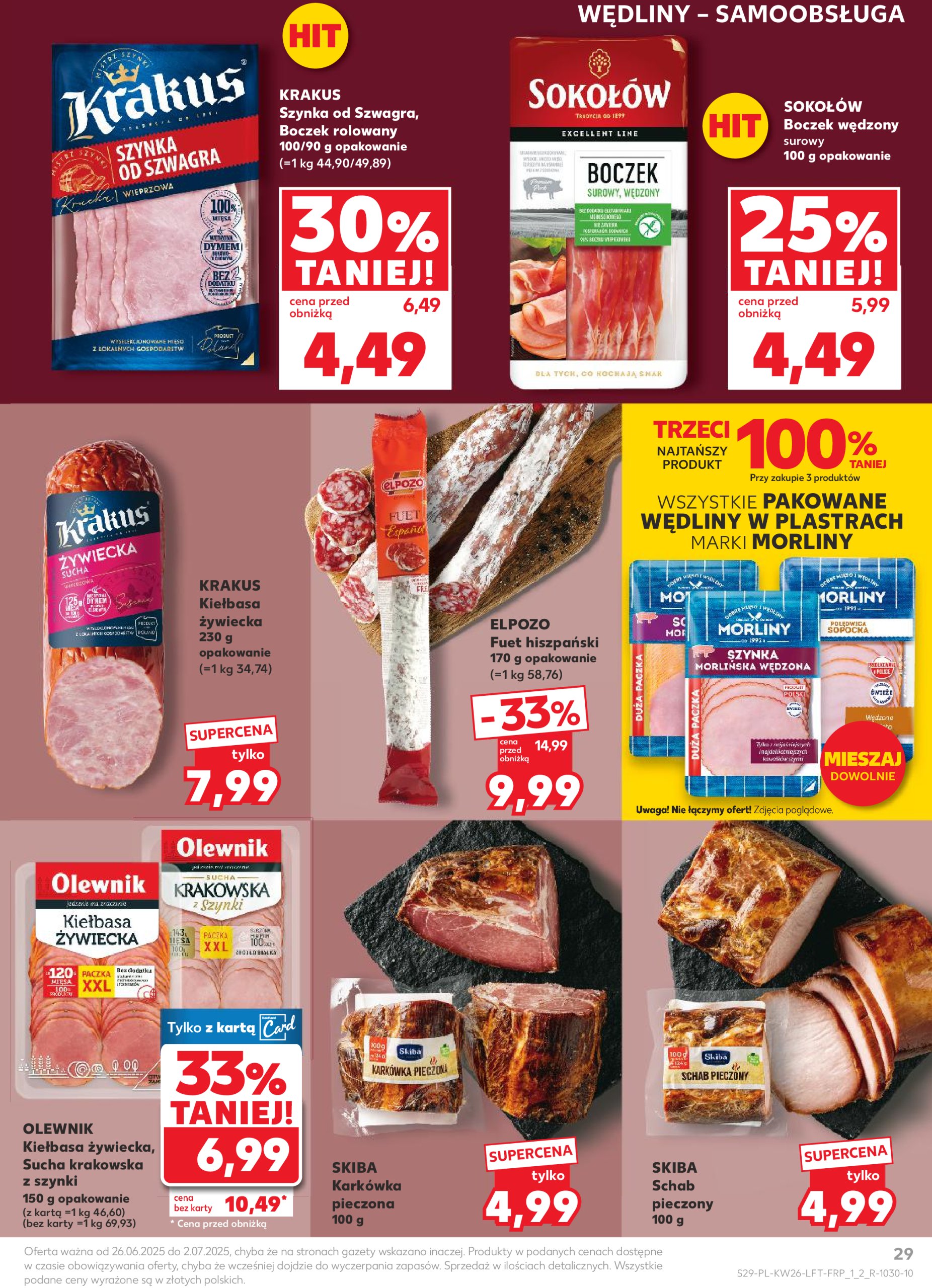kaufland - Gazetka Kaufland ważna od 26.06. - 02.07. - page: 29 kaufland - Gazetka Kaufland ważna od 26.06. - 02.07. - page: 29