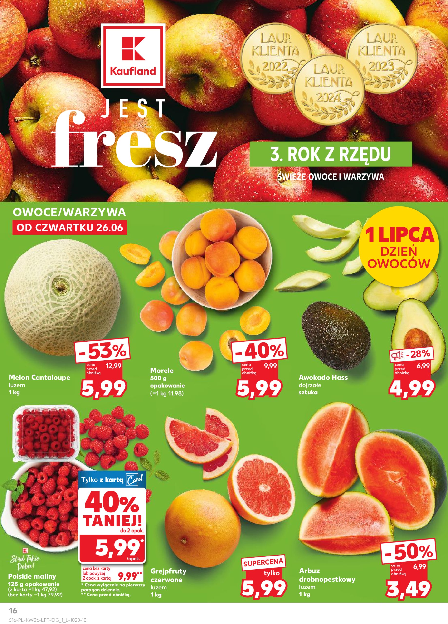 kaufland - Gazetka Kaufland ważna od 26.06. - 02.07. - page: 16 kaufland - Gazetka Kaufland ważna od 26.06. - 02.07. - page: 16