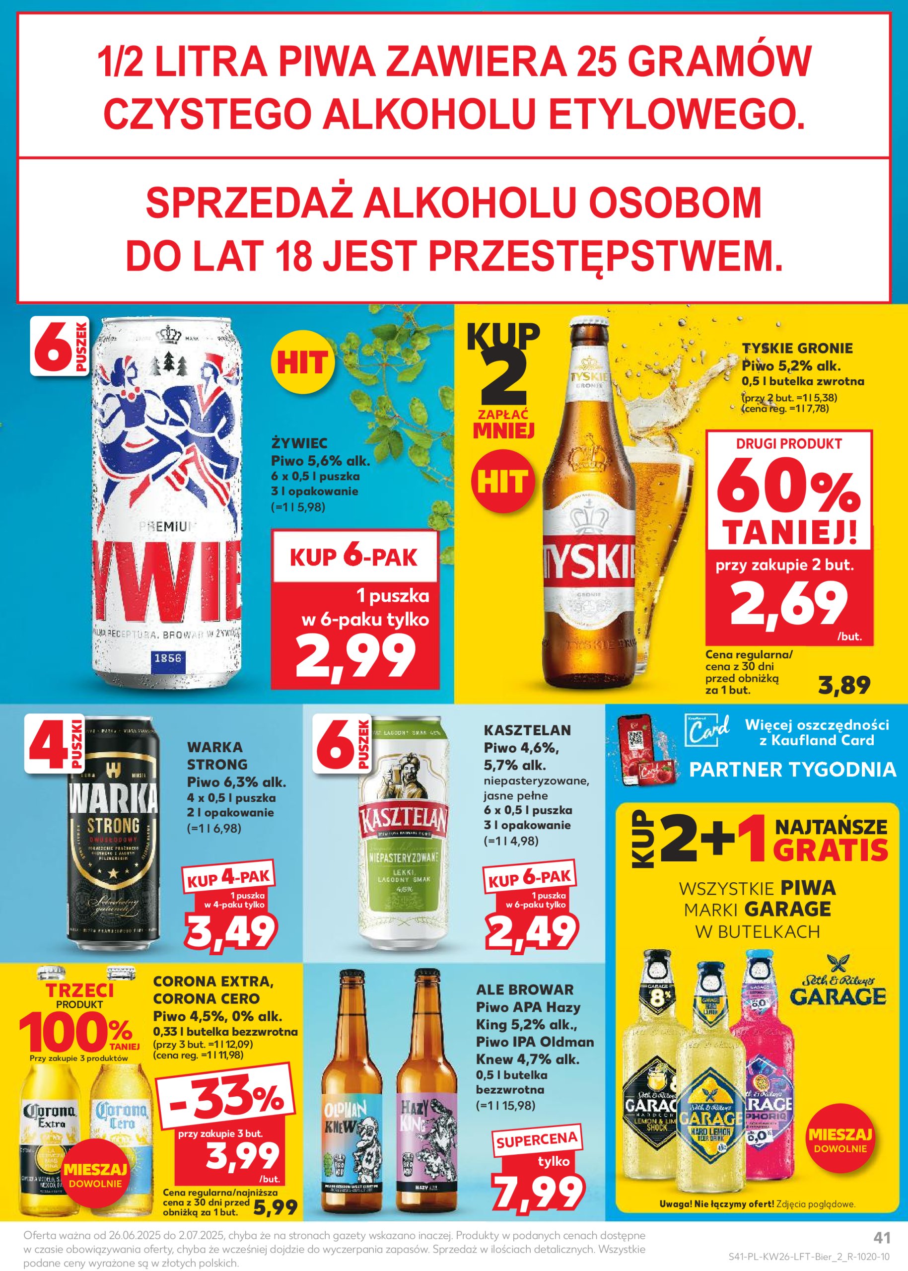 kaufland - Gazetka Kaufland ważna od 26.06. - 02.07. - page: 41 kaufland - Gazetka Kaufland ważna od 26.06. - 02.07. - page: 41