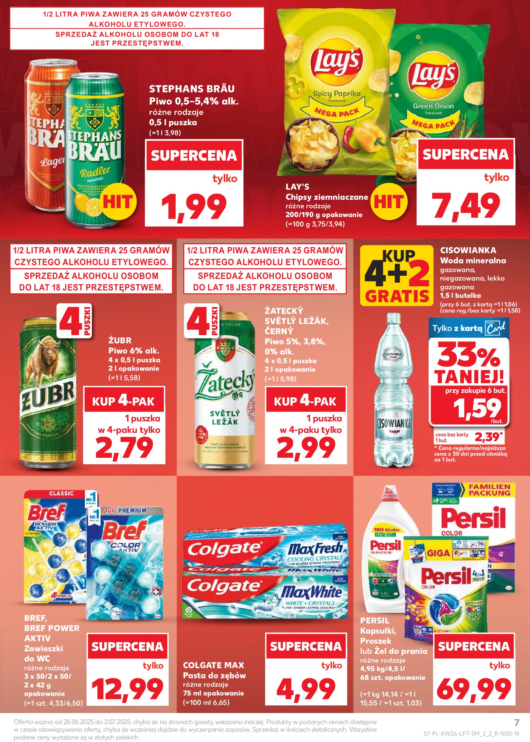 kaufland - Gazetka Kaufland ważna od 26.06. - 02.07. - page: 7 kaufland - Gazetka Kaufland ważna od 26.06. - 02.07. - page: 7