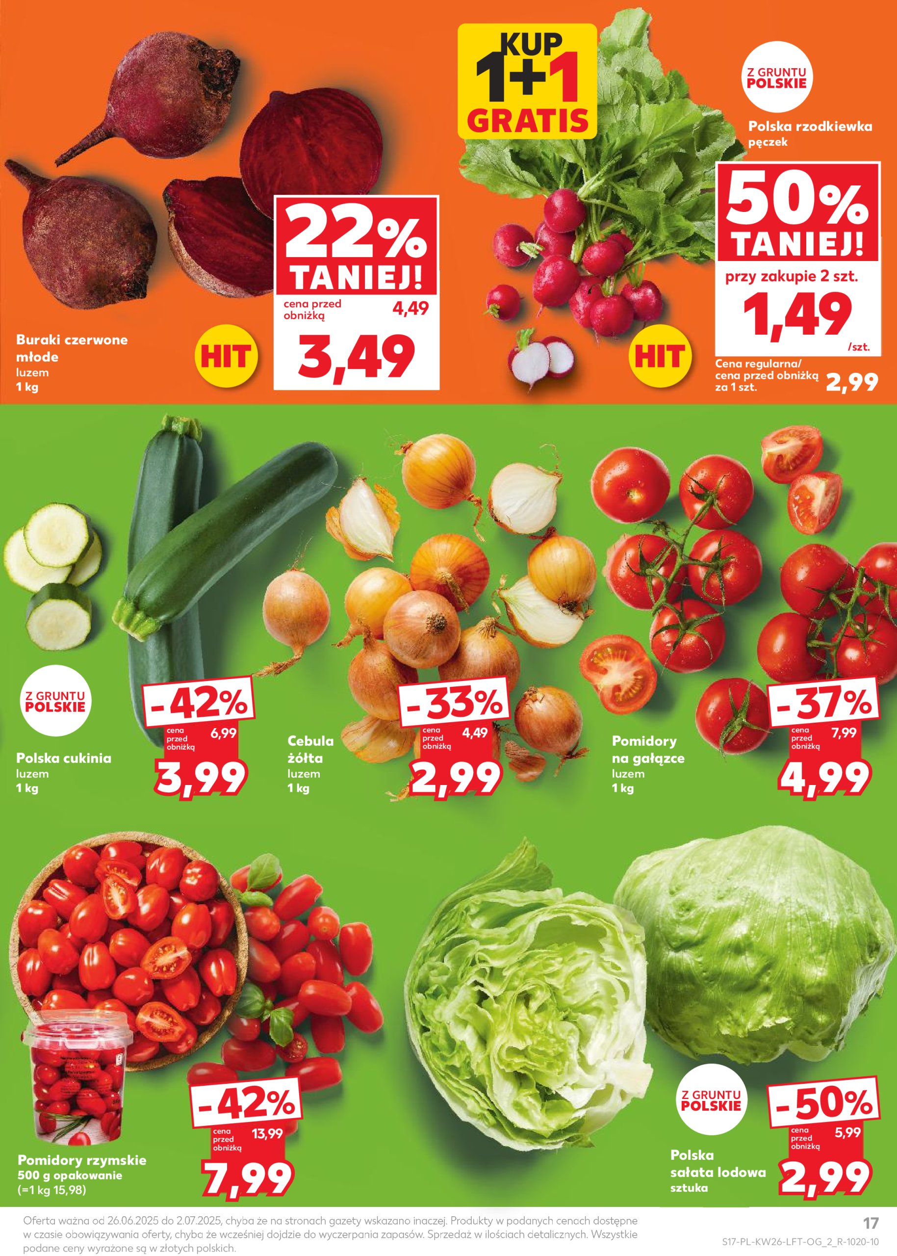 kaufland - Gazetka Kaufland ważna od 26.06. - 02.07. - page: 17 kaufland - Gazetka Kaufland ważna od 26.06. - 02.07. - page: 17