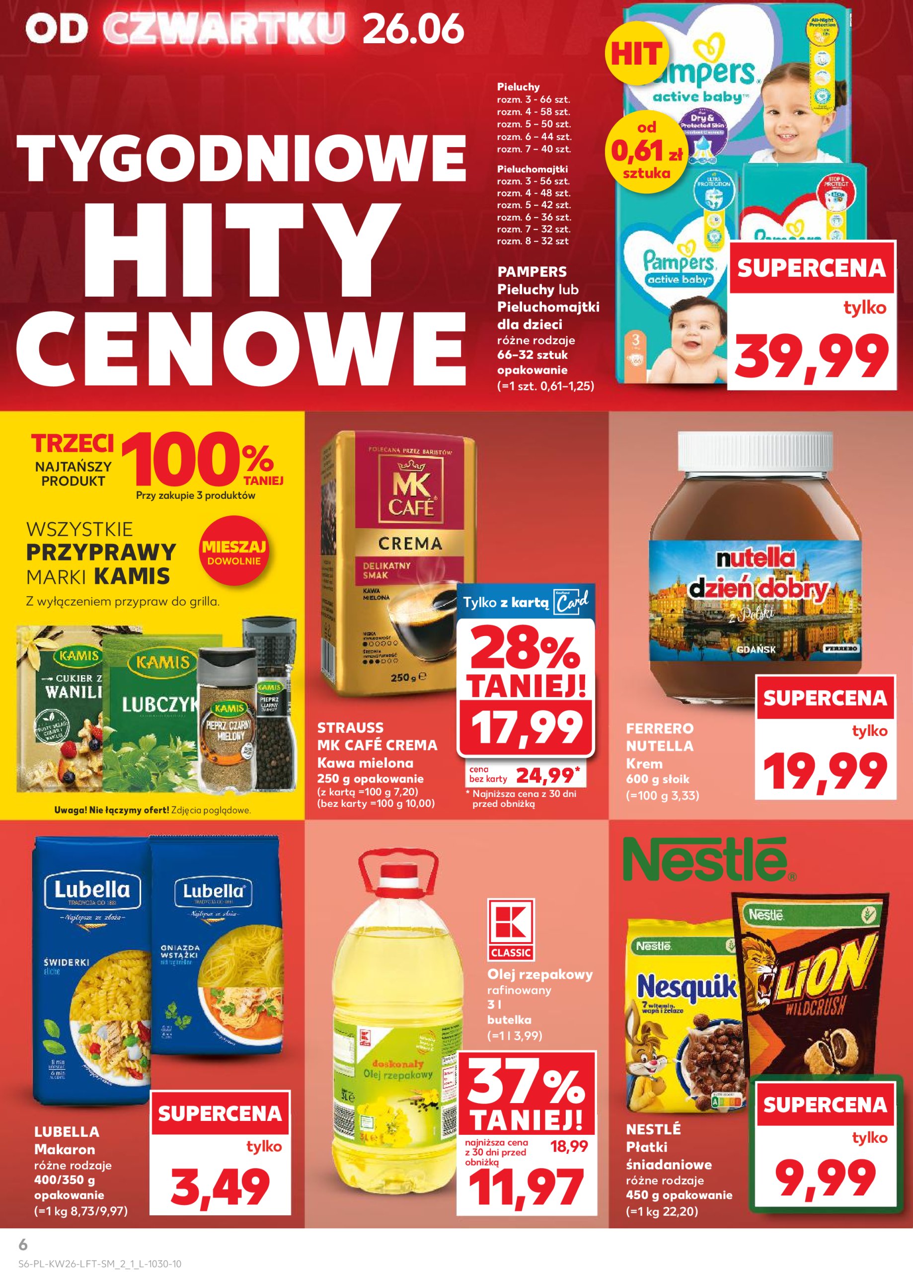 kaufland - Gazetka Kaufland ważna od 26.06. - 02.07. - page: 6 kaufland - Gazetka Kaufland ważna od 26.06. - 02.07. - page: 6