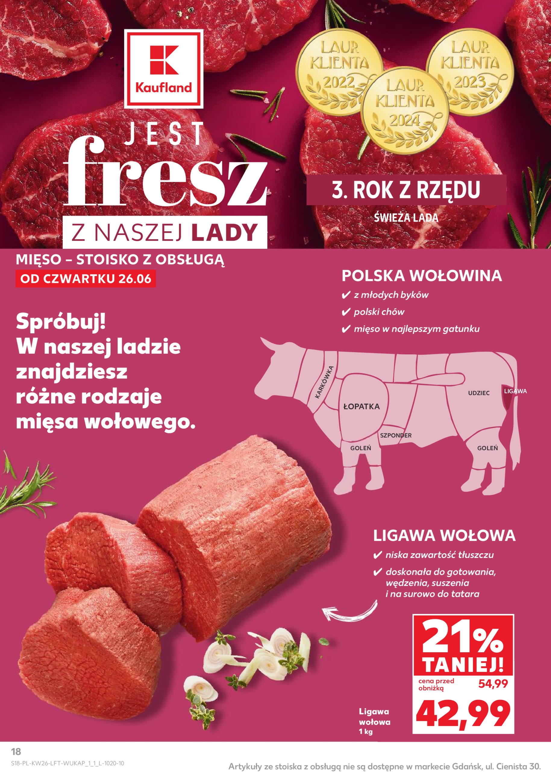 kaufland - Gazetka Kaufland ważna od 26.06. - 02.07. - page: 18 kaufland - Gazetka Kaufland ważna od 26.06. - 02.07. - page: 18