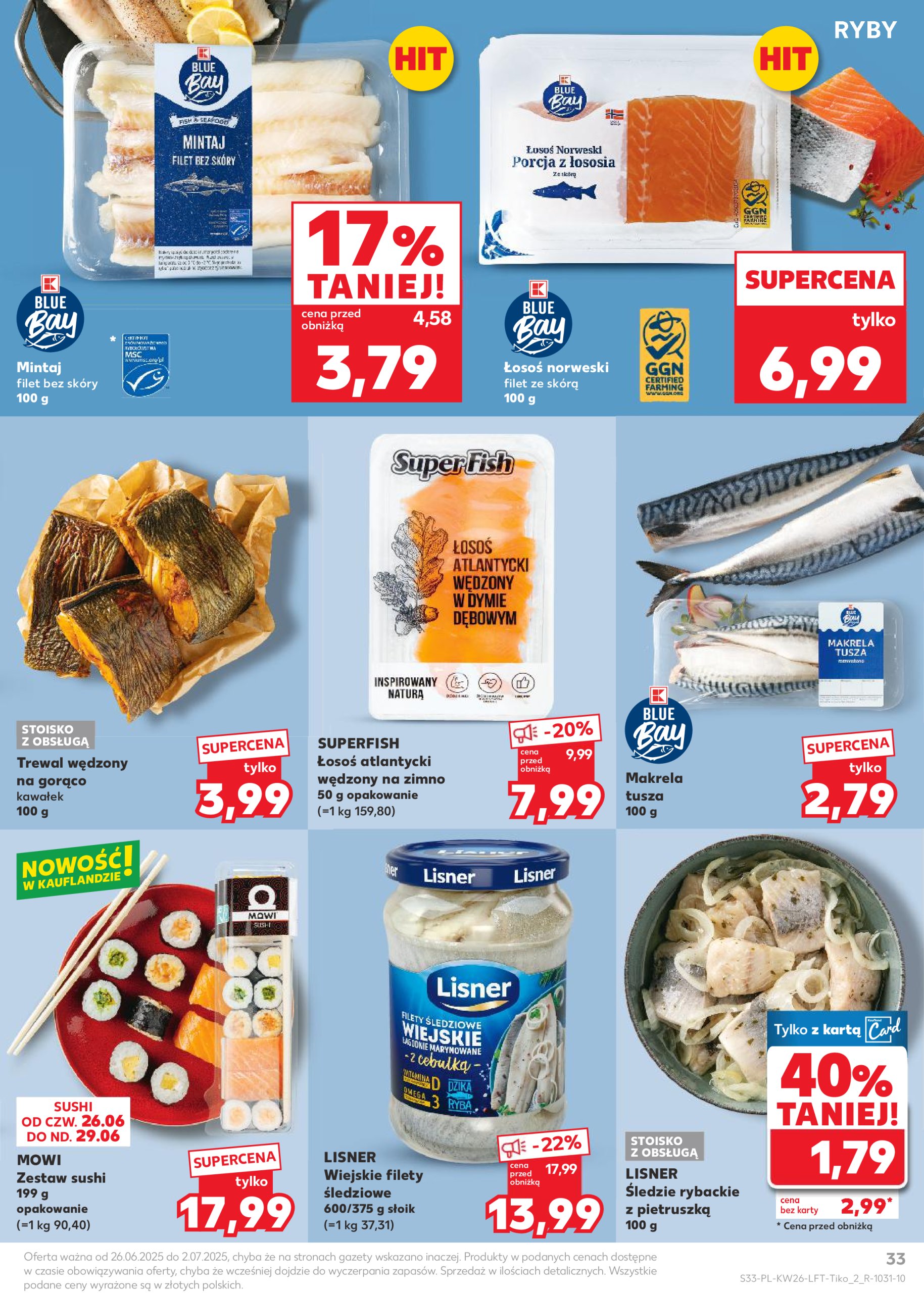 kaufland - Gazetka Kaufland ważna od 26.06. - 02.07. - page: 33 kaufland - Gazetka Kaufland ważna od 26.06. - 02.07. - page: 33