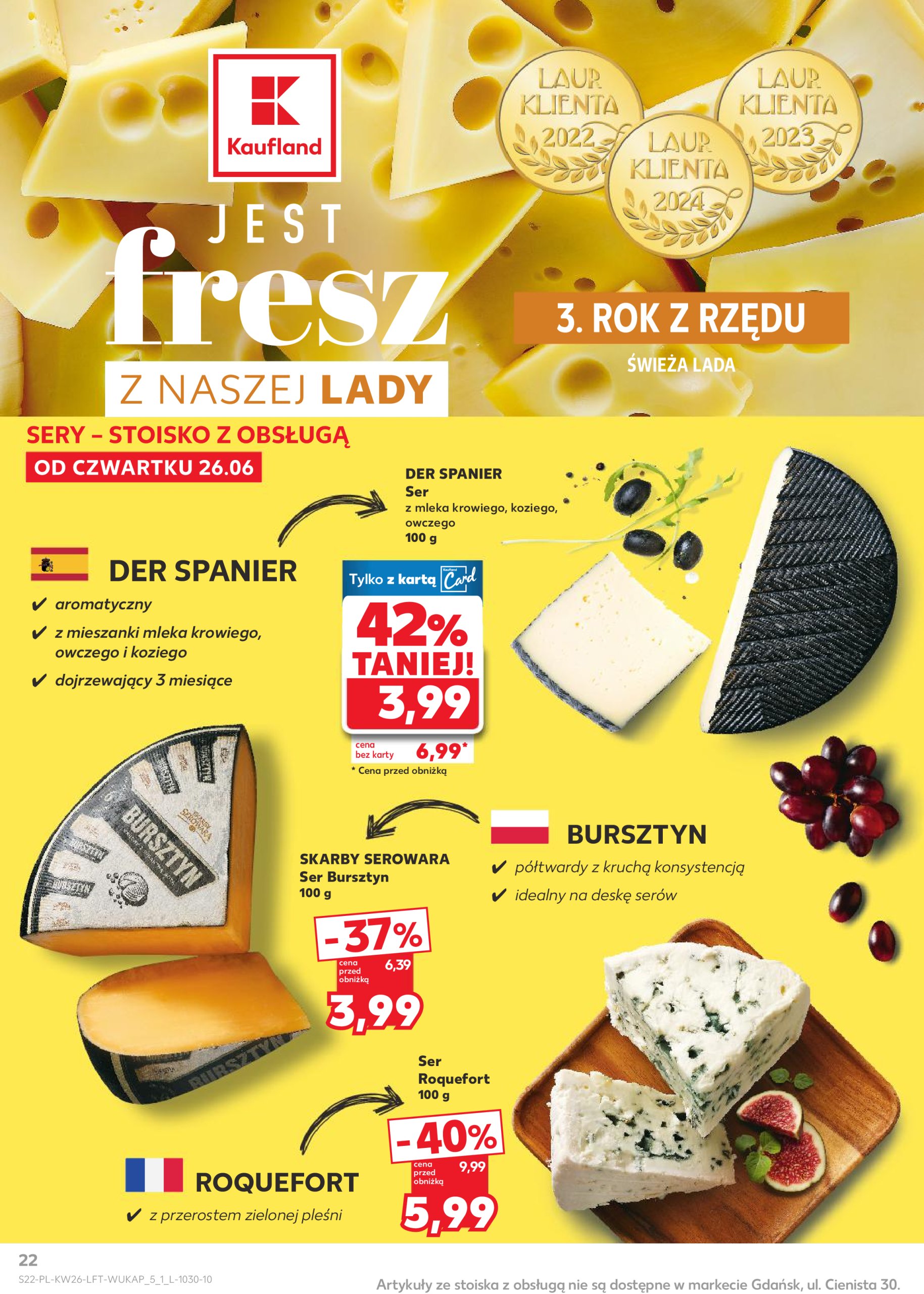 kaufland - Gazetka Kaufland ważna od 26.06. - 02.07. - page: 22 kaufland - Gazetka Kaufland ważna od 26.06. - 02.07. - page: 22