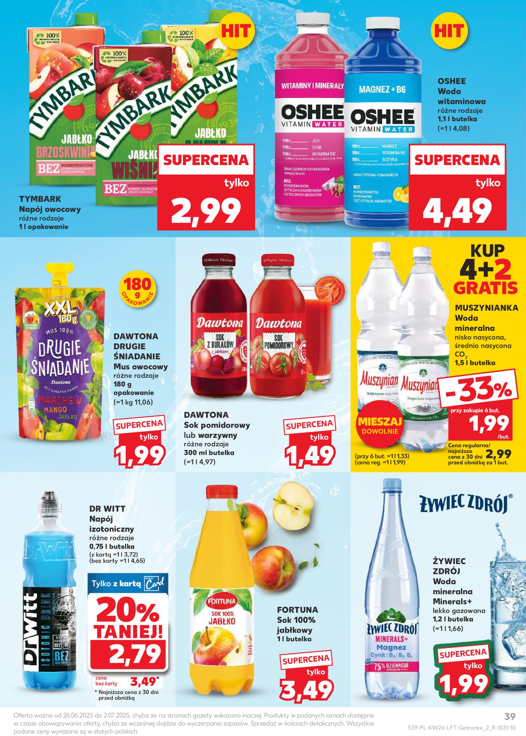 kaufland - Gazetka Kaufland ważna od 26.06. - 02.07. - page: 39 kaufland - Gazetka Kaufland ważna od 26.06. - 02.07. - page: 39