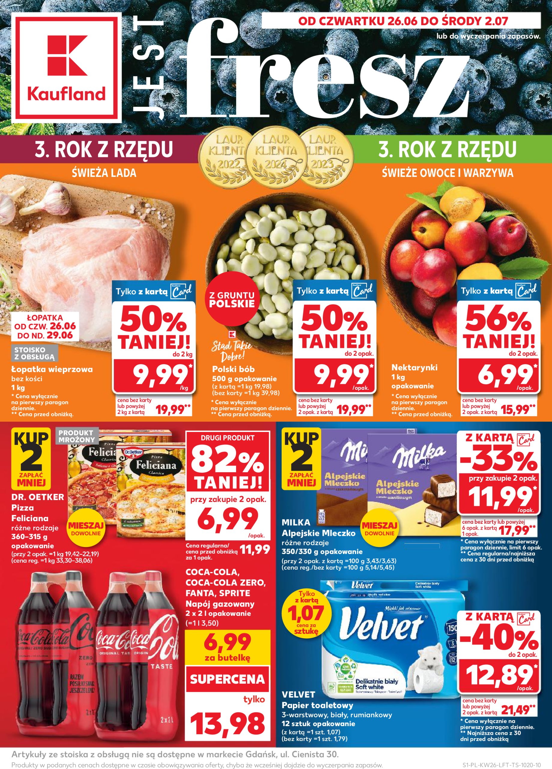 kaufland - Gazetka Kaufland ważna od 26.06. - 02.07.