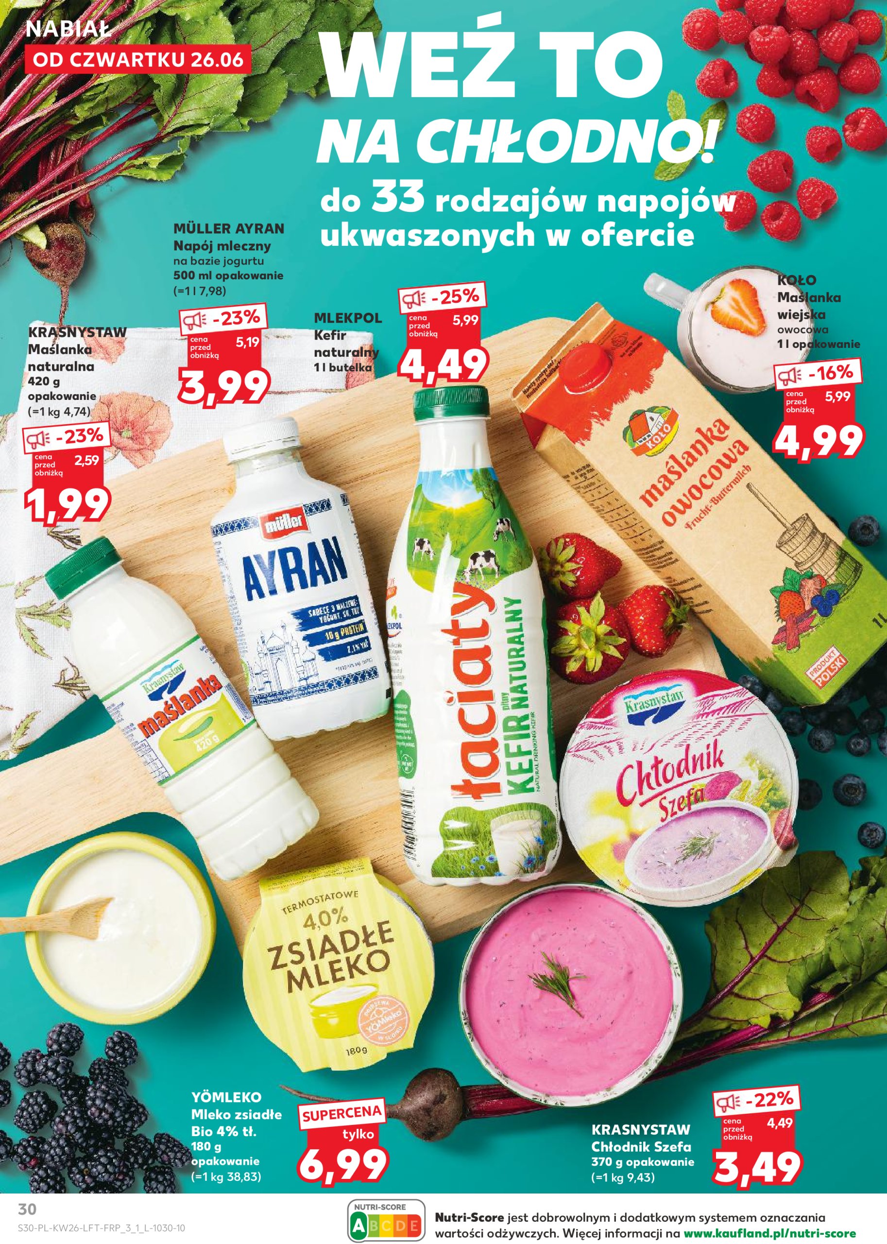 kaufland - Gazetka Kaufland ważna od 26.06. - 02.07. - page: 30 kaufland - Gazetka Kaufland ważna od 26.06. - 02.07. - page: 30