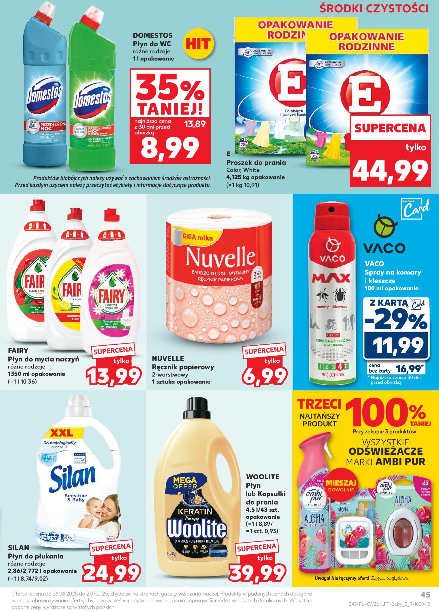 kaufland - Gazetka Kaufland ważna od 26.06. - 02.07. - page: 45 kaufland - Gazetka Kaufland ważna od 26.06. - 02.07. - page: 45