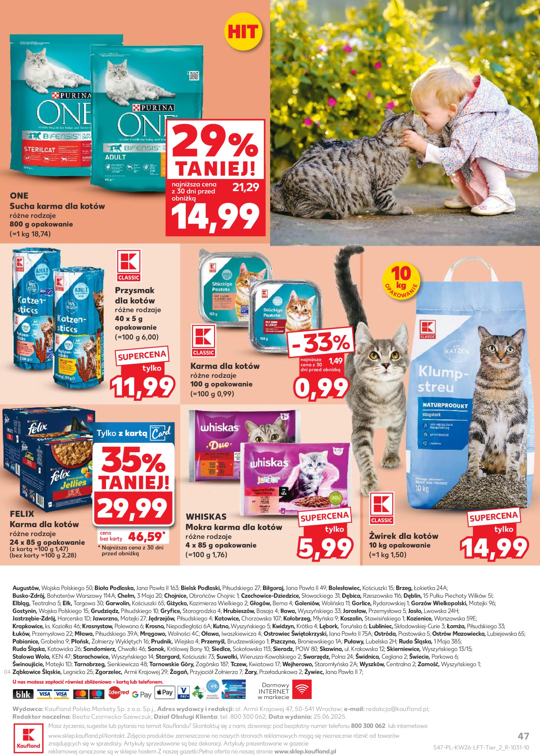 kaufland - Gazetka Kaufland ważna od 26.06. - 02.07. - page: 47 kaufland - Gazetka Kaufland ważna od 26.06. - 02.07. - page: 47