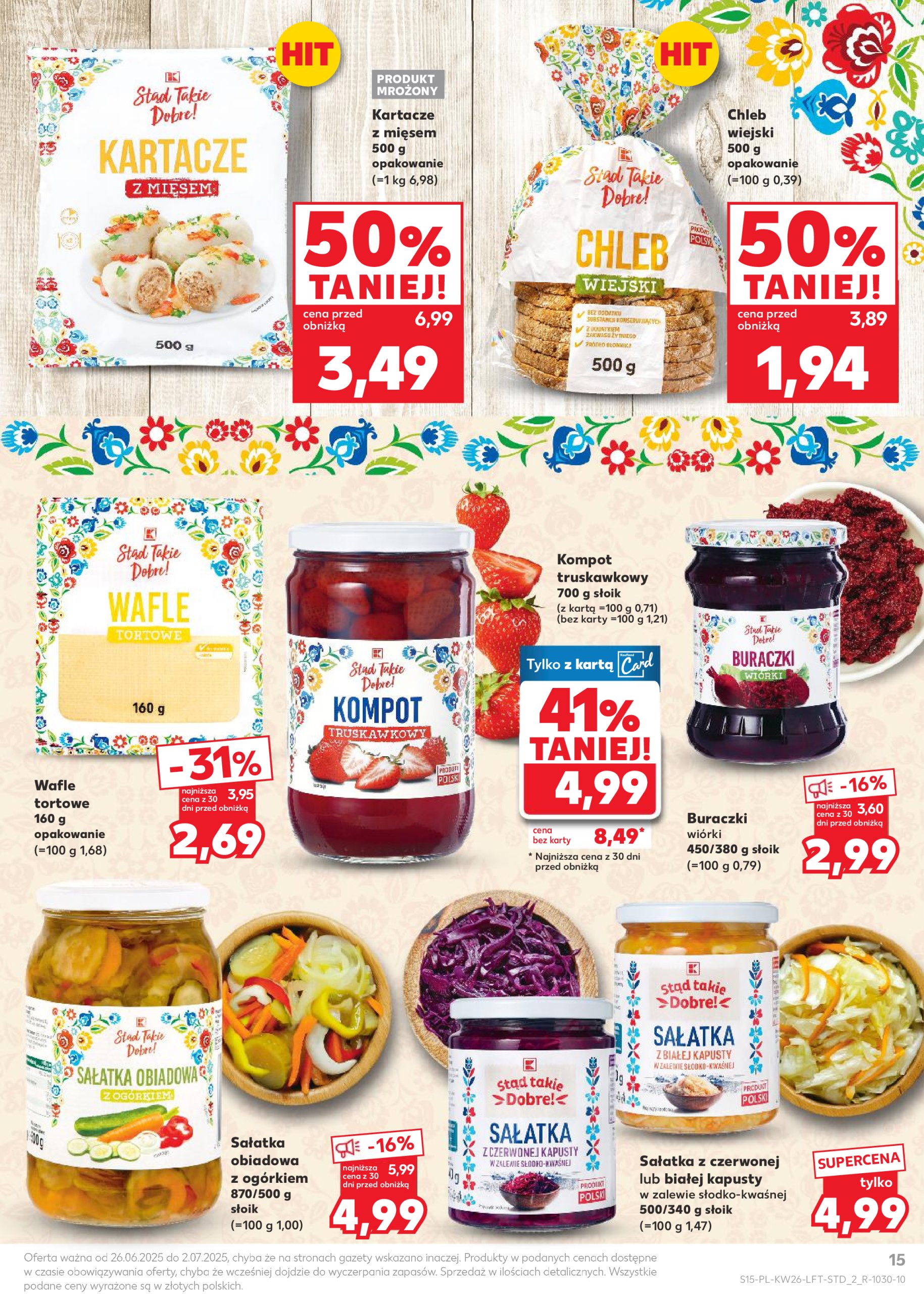 kaufland - Gazetka Kaufland ważna od 26.06. - 02.07. - page: 15 kaufland - Gazetka Kaufland ważna od 26.06. - 02.07. - page: 15