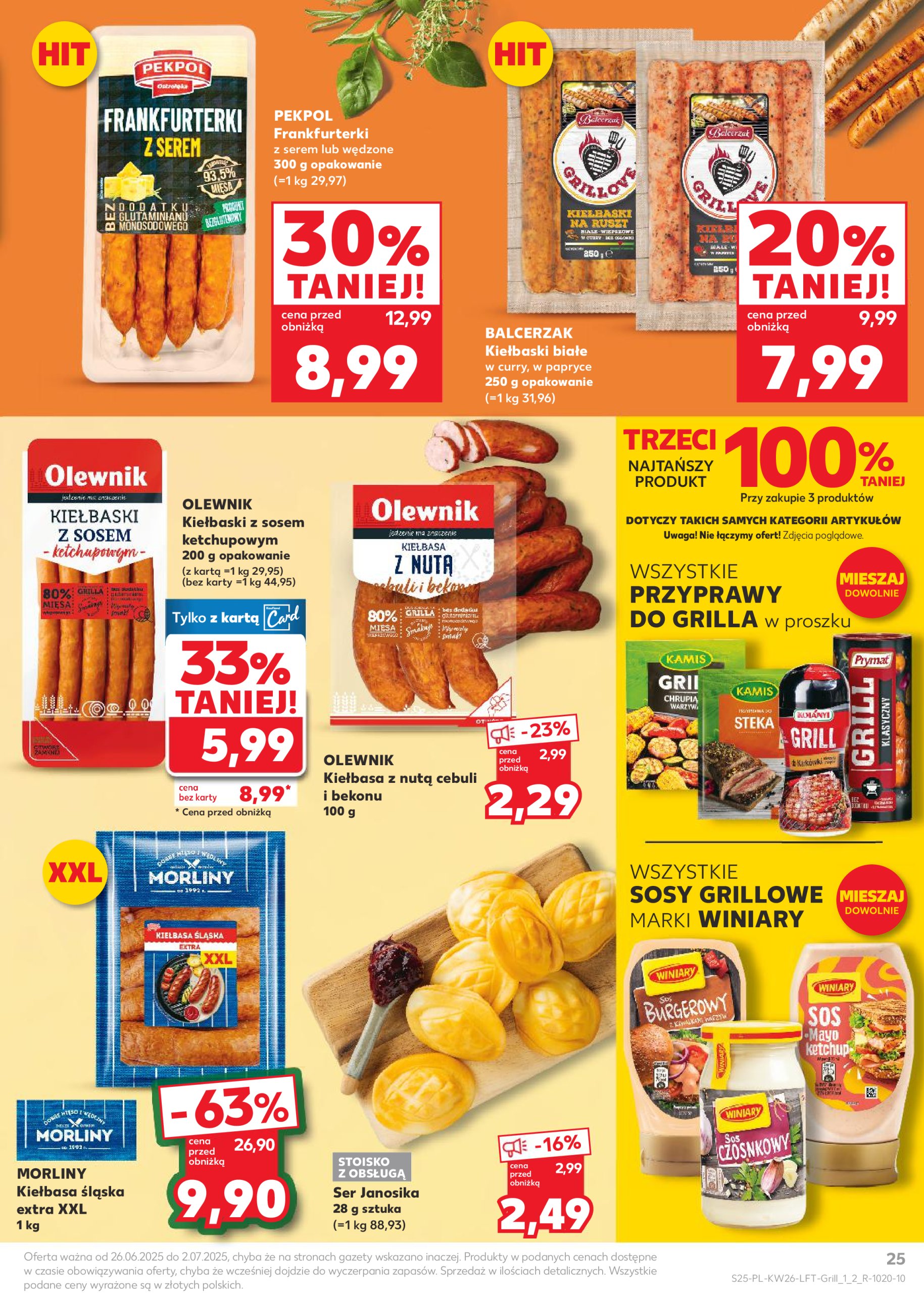 kaufland - Gazetka Kaufland ważna od 26.06. - 02.07. - page: 25 kaufland - Gazetka Kaufland ważna od 26.06. - 02.07. - page: 25