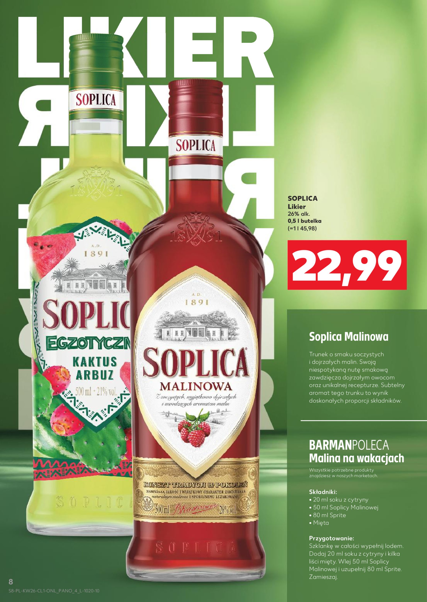 kaufland - Gazetka Kaufland - Barek ważna od 26.06. - 09.07. - page: 8