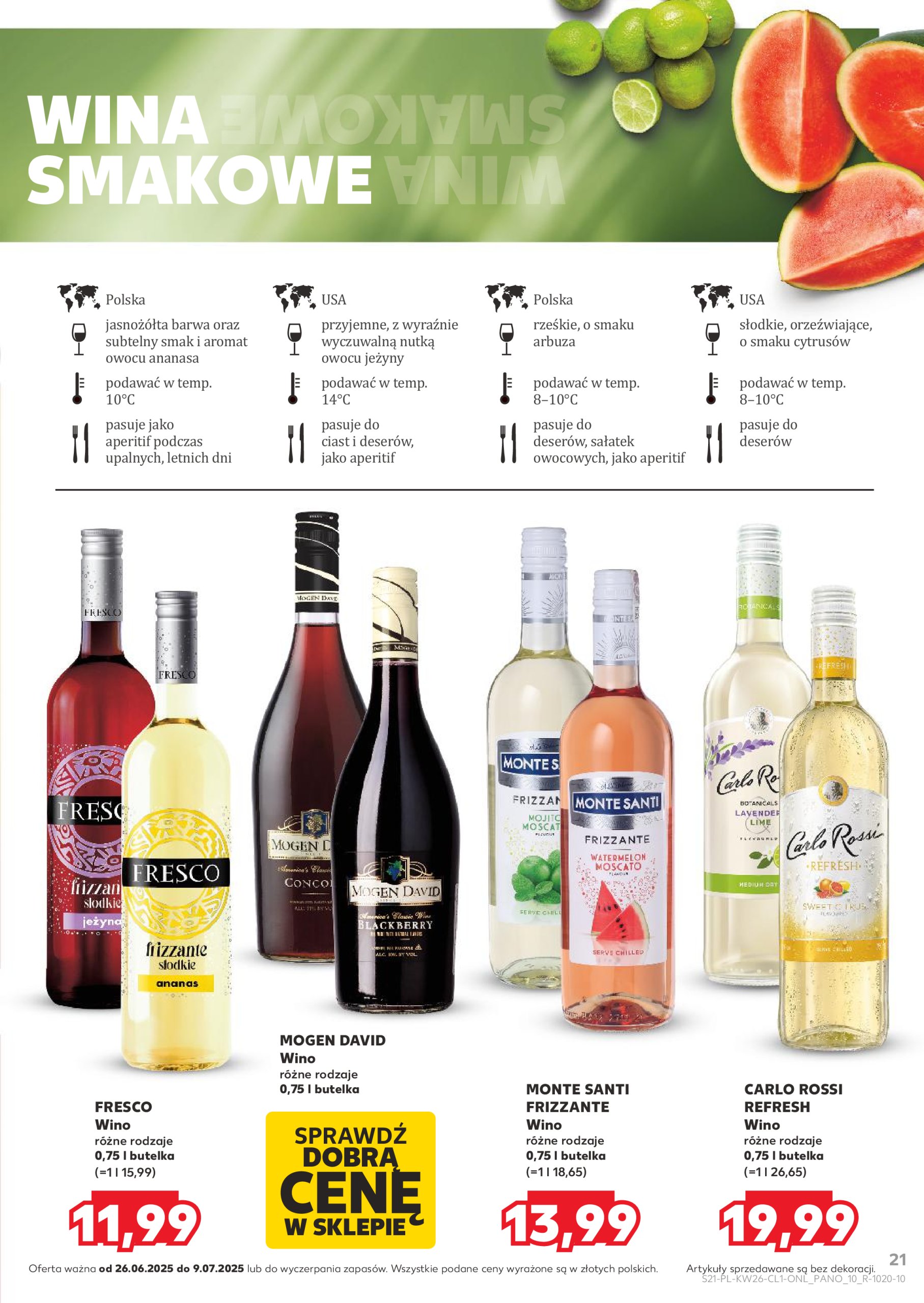 kaufland - Gazetka Kaufland - Barek ważna od 26.06. - 09.07. - page: 21
