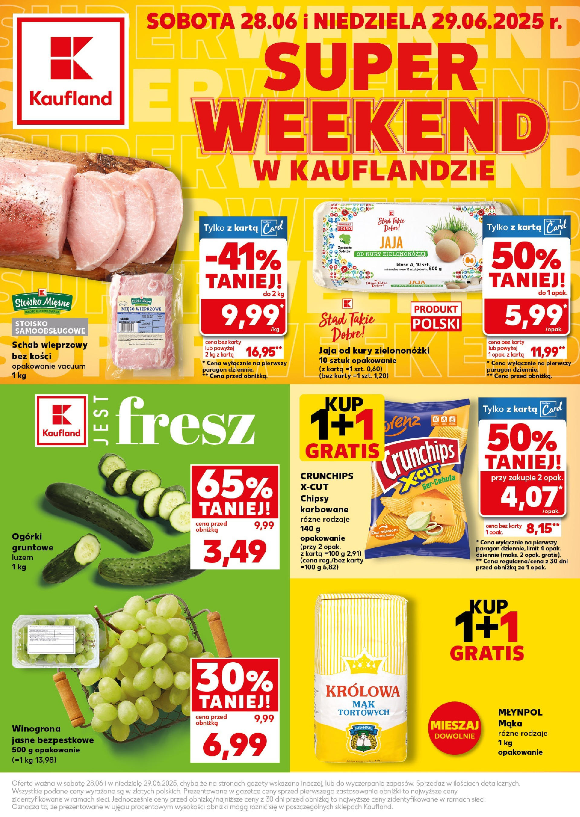 kaufland - Gazetka Kaufland - Super Weekend ważna od 28.06. - 29.06.