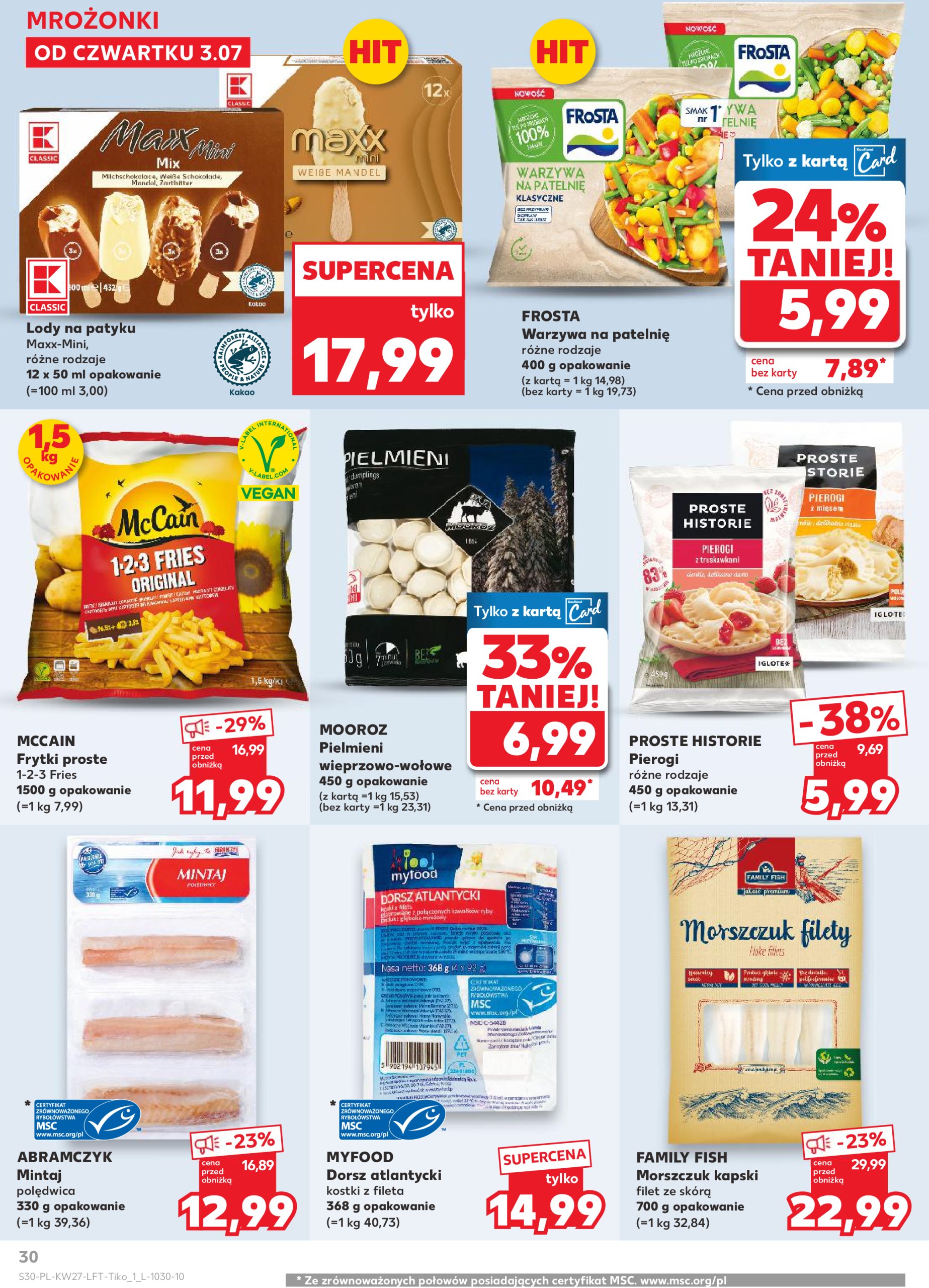 kaufland - Gazetka Kaufland ważna od 03.07. - 09.07. - page: 30