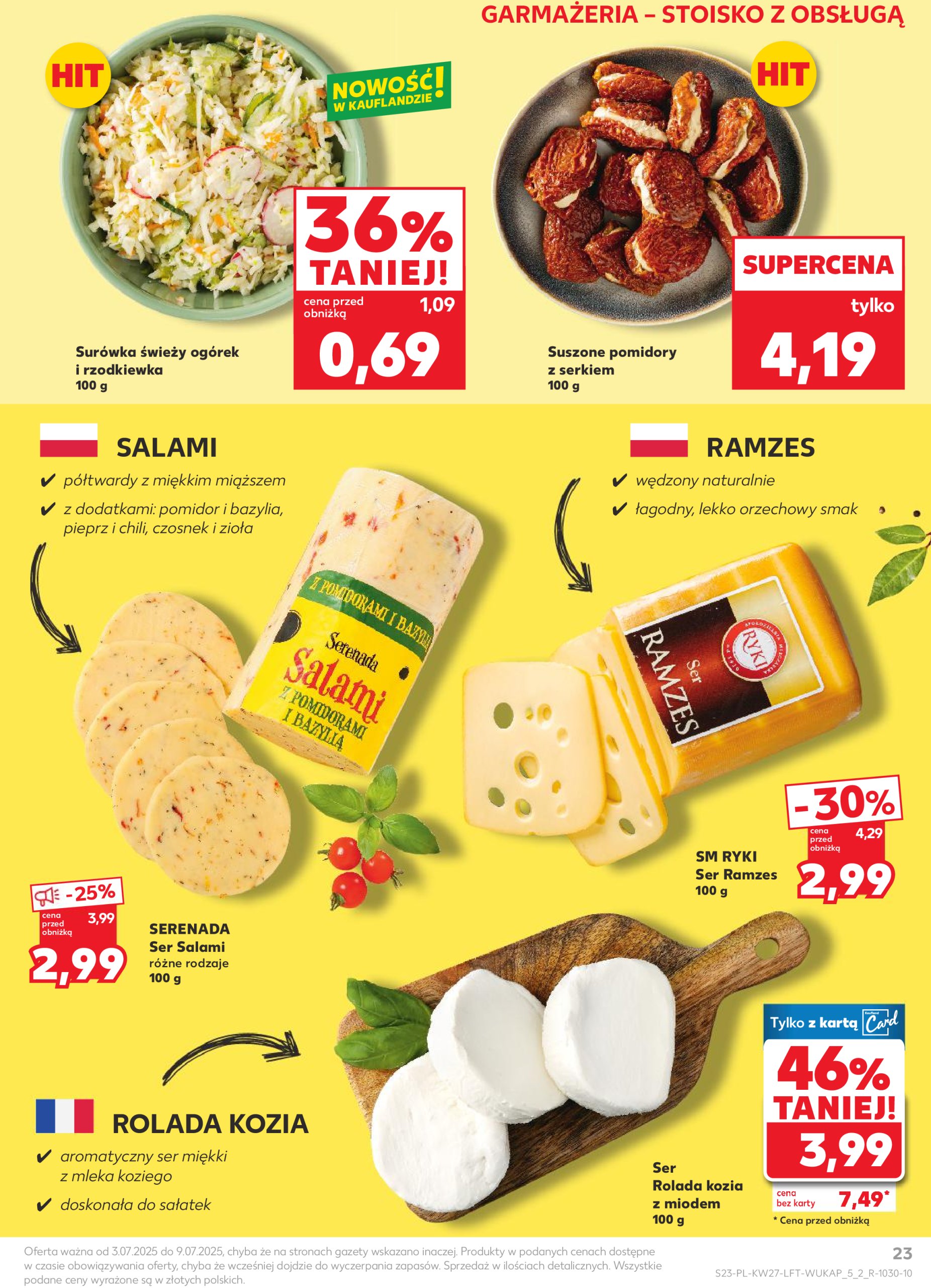 kaufland - Gazetka Kaufland ważna od 03.07. - 09.07. - page: 23