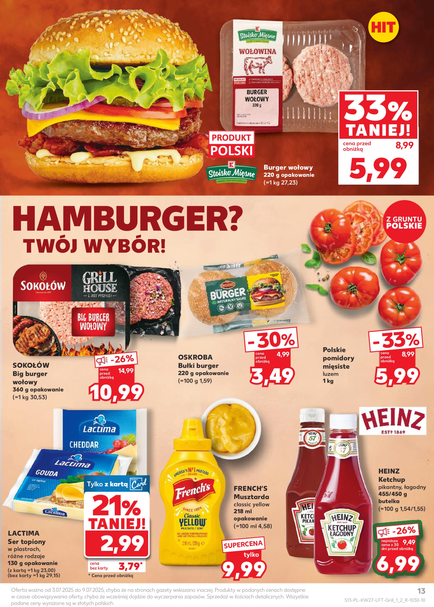 kaufland - Gazetka Kaufland ważna od 03.07. - 09.07. - page: 13