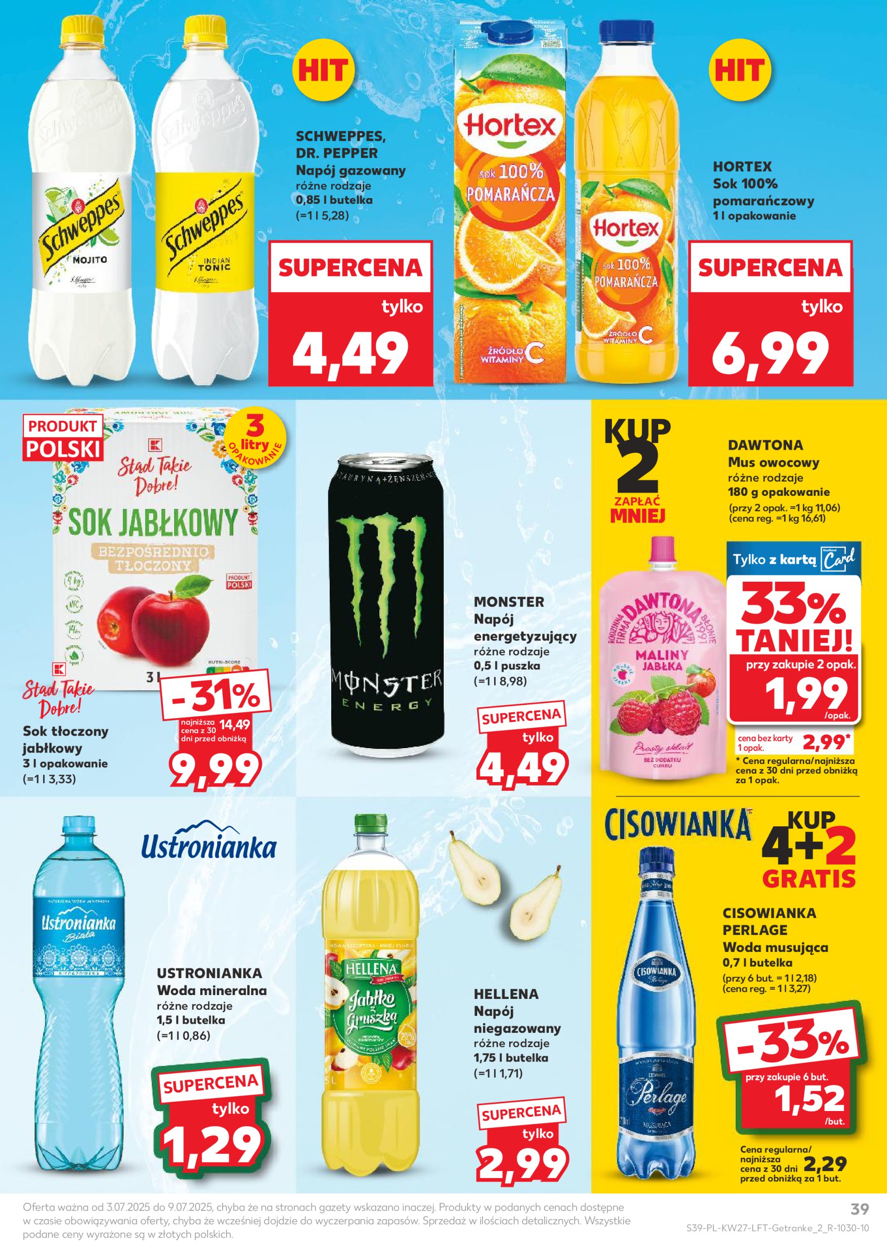 kaufland - Gazetka Kaufland ważna od 03.07. - 09.07. - page: 39