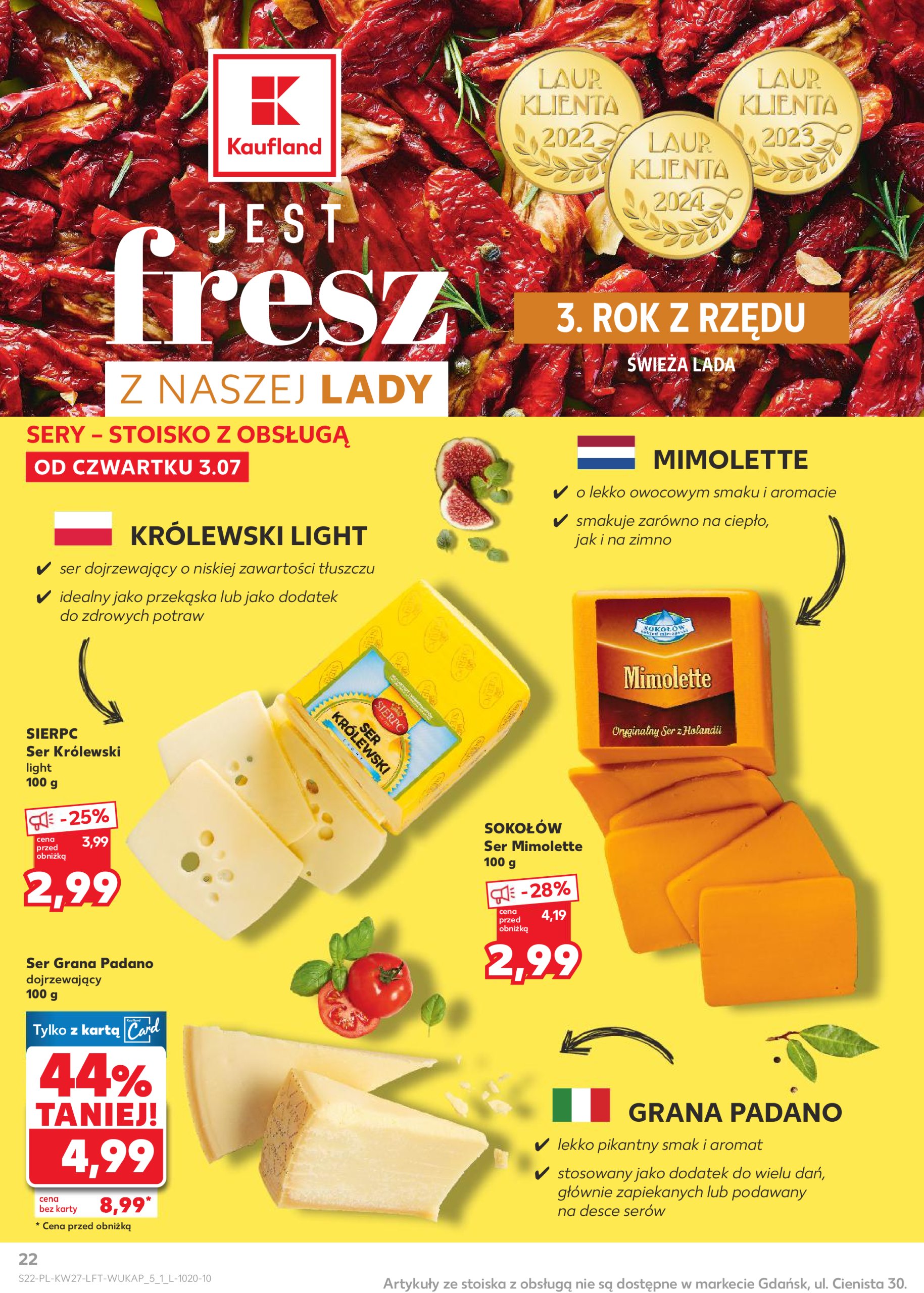kaufland - Gazetka Kaufland ważna od 03.07. - 09.07. - page: 22