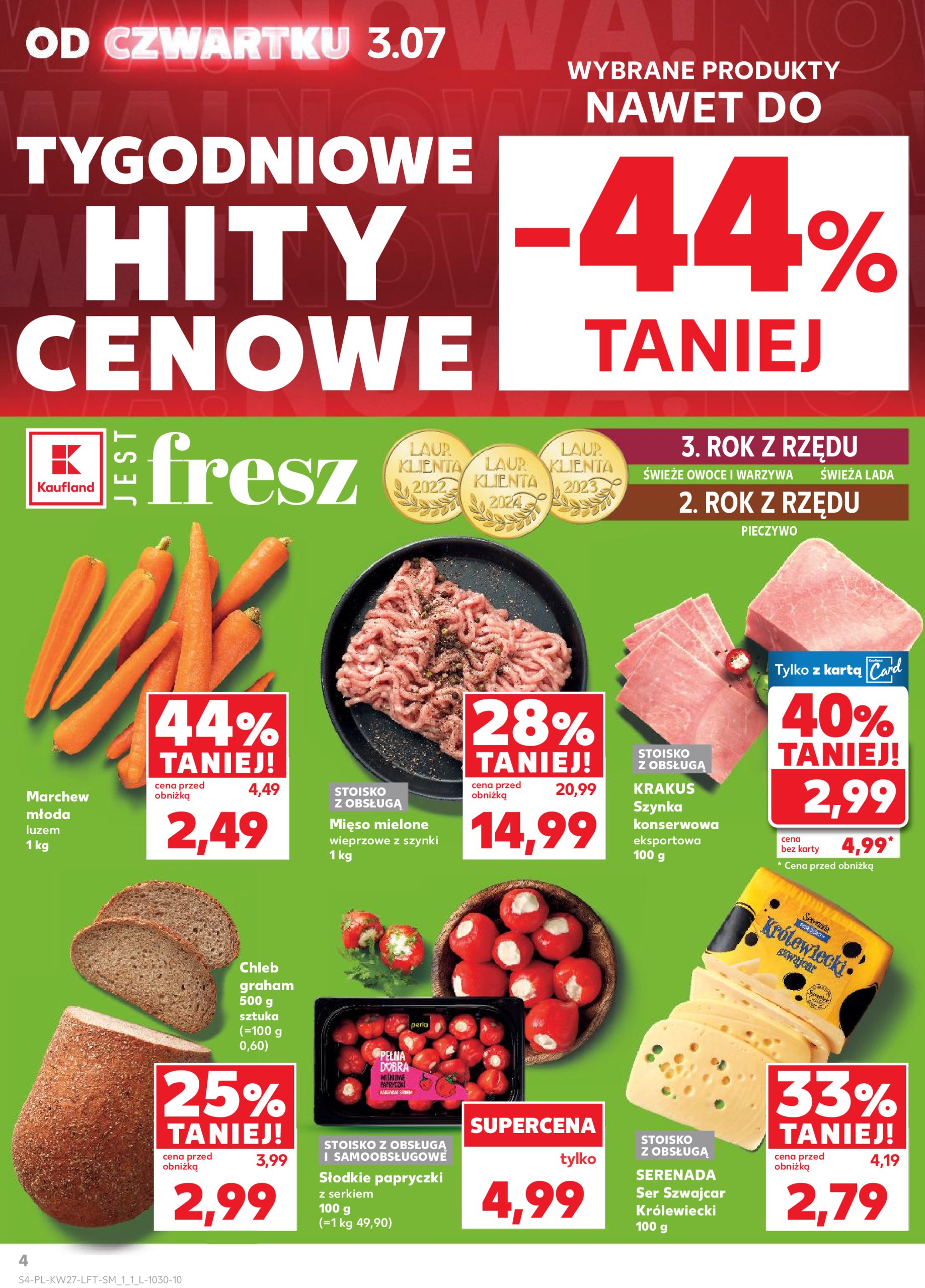 kaufland - Gazetka Kaufland ważna od 03.07. - 09.07. - page: 4