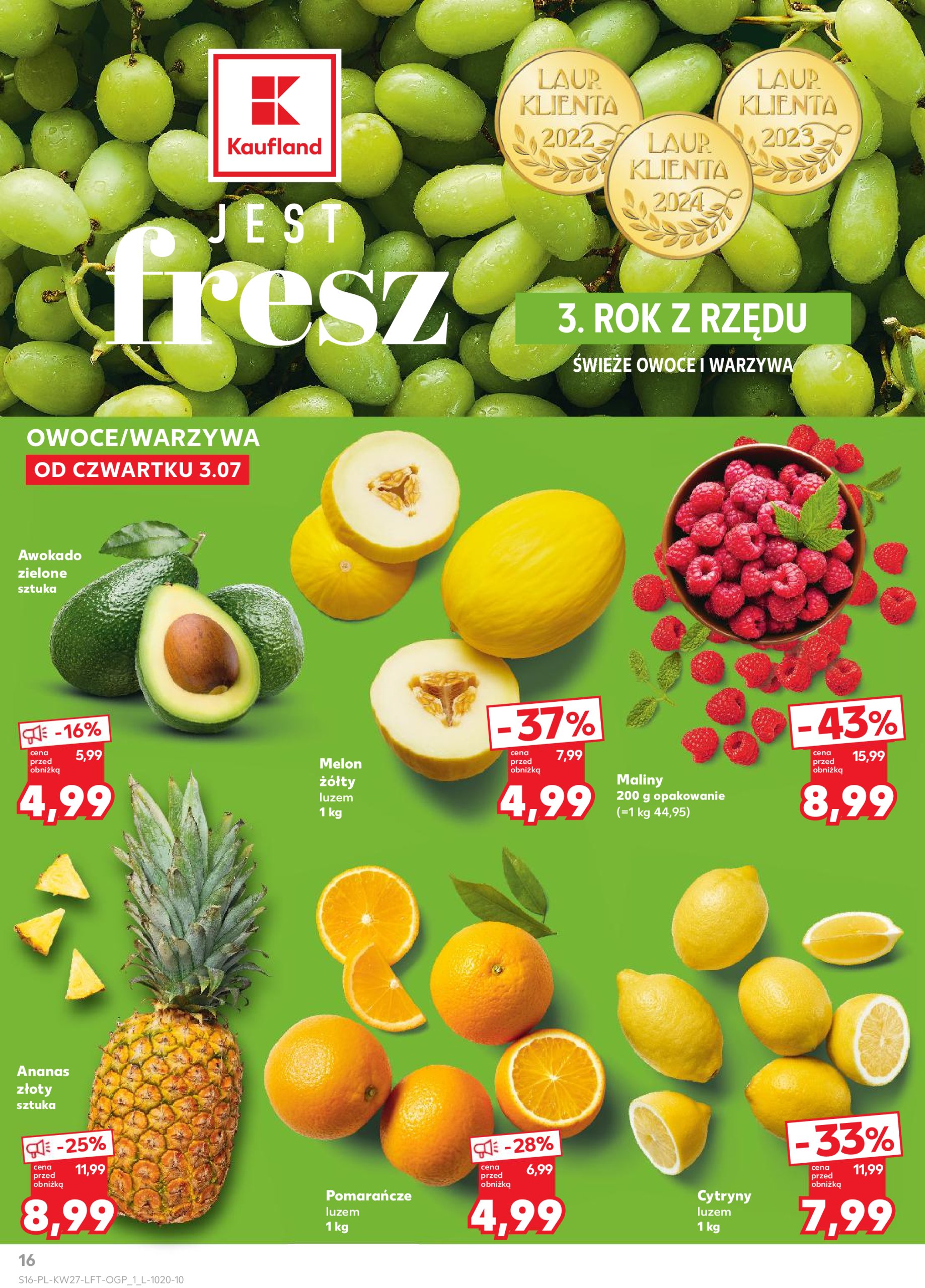 kaufland - Gazetka Kaufland ważna od 03.07. - 09.07. - page: 16