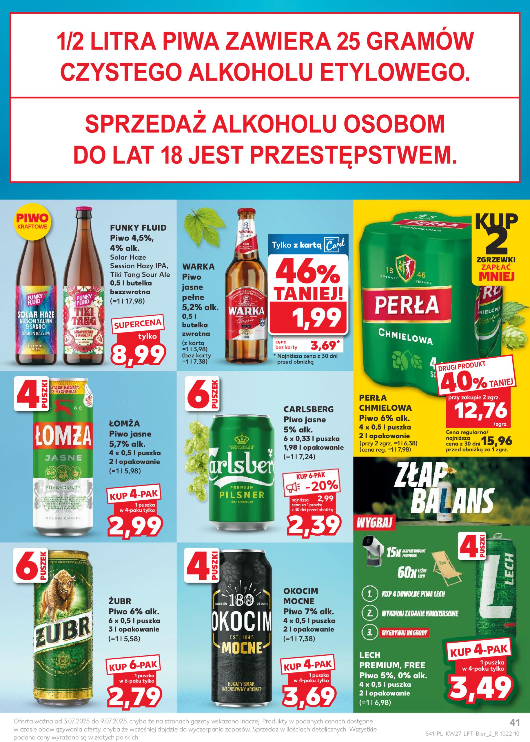kaufland - Gazetka Kaufland ważna od 03.07. - 09.07. - page: 41