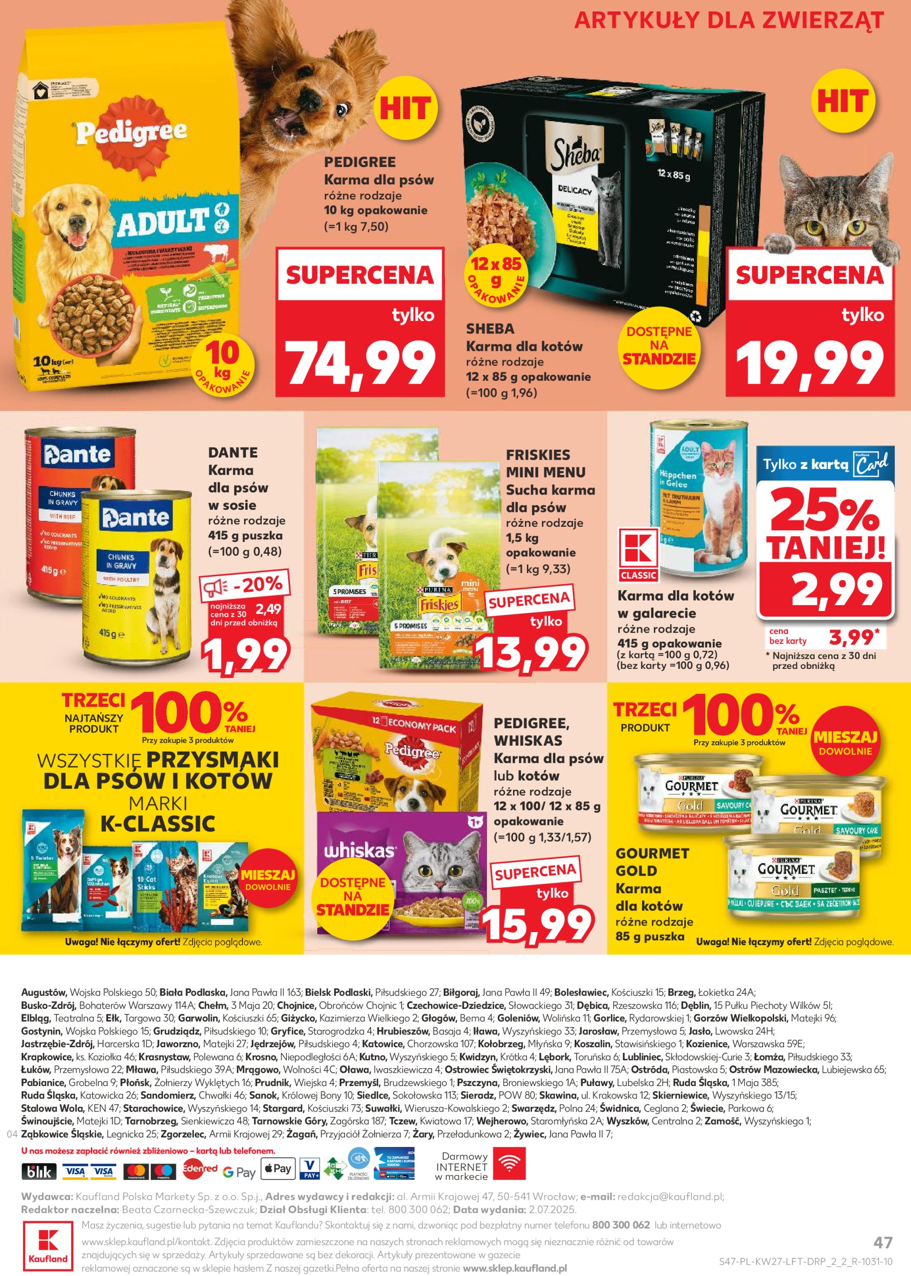 kaufland - Gazetka Kaufland ważna od 03.07. - 09.07. - page: 47