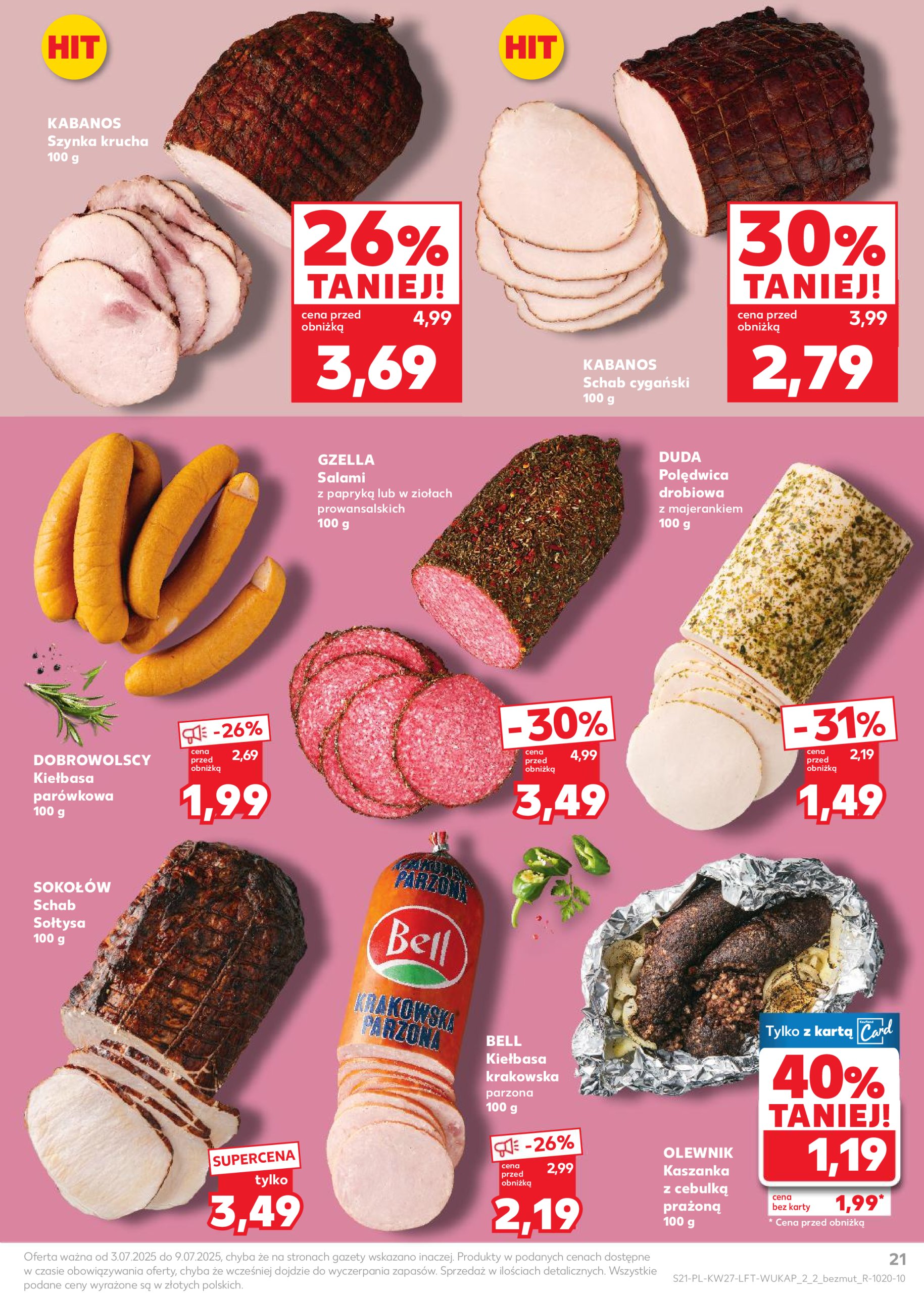 kaufland - Gazetka Kaufland ważna od 03.07. - 09.07. - page: 21
