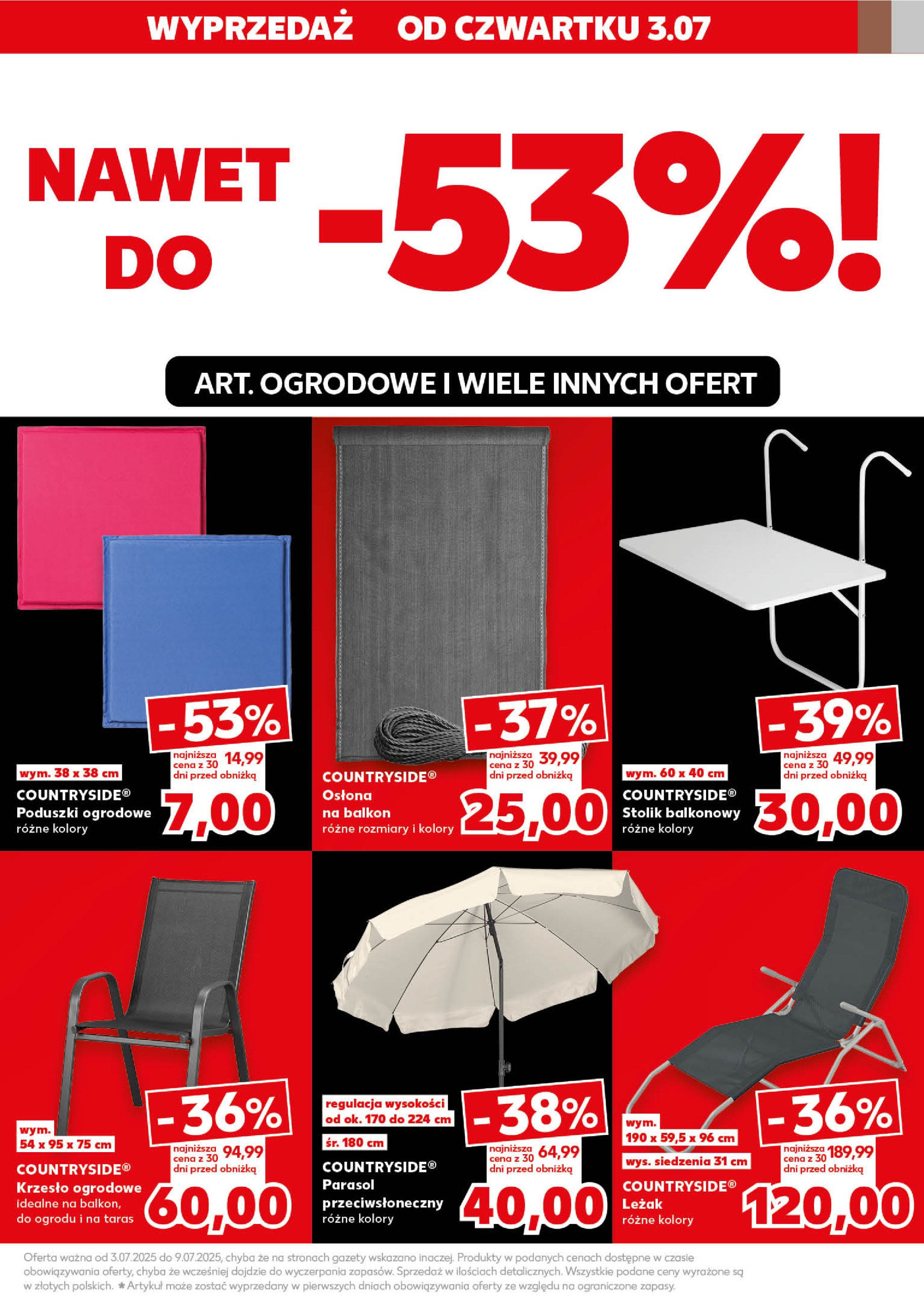 kaufland - Gazetka Kaufland - Mega okazje ważna od 03.07. - 09.07. - page: 7