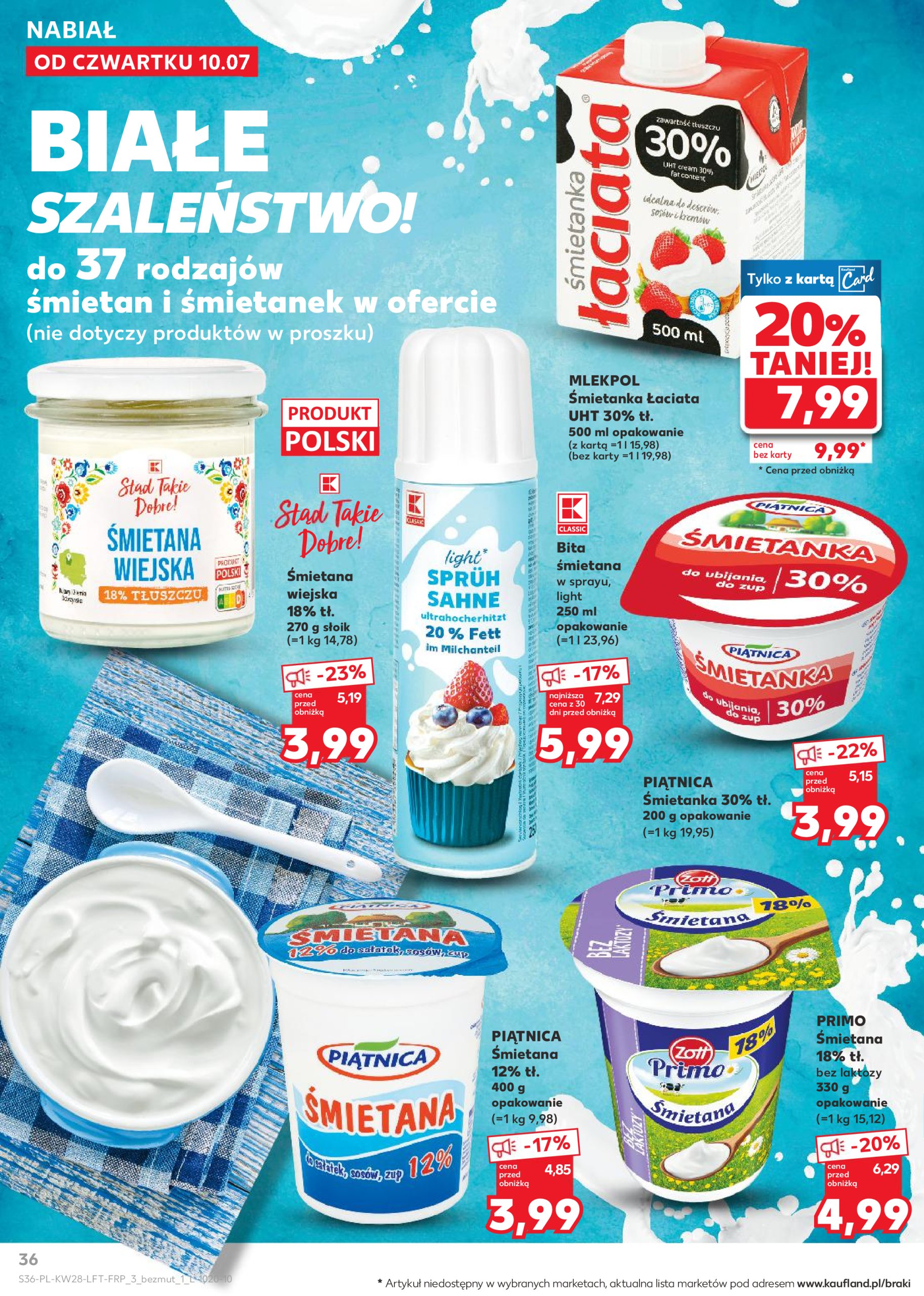 kaufland - Gazetka Kaufland ważna od 10.07. - 16.07. - page: 36 kaufland - Gazetka Kaufland ważna od 10.07. - 16.07. - page: 36