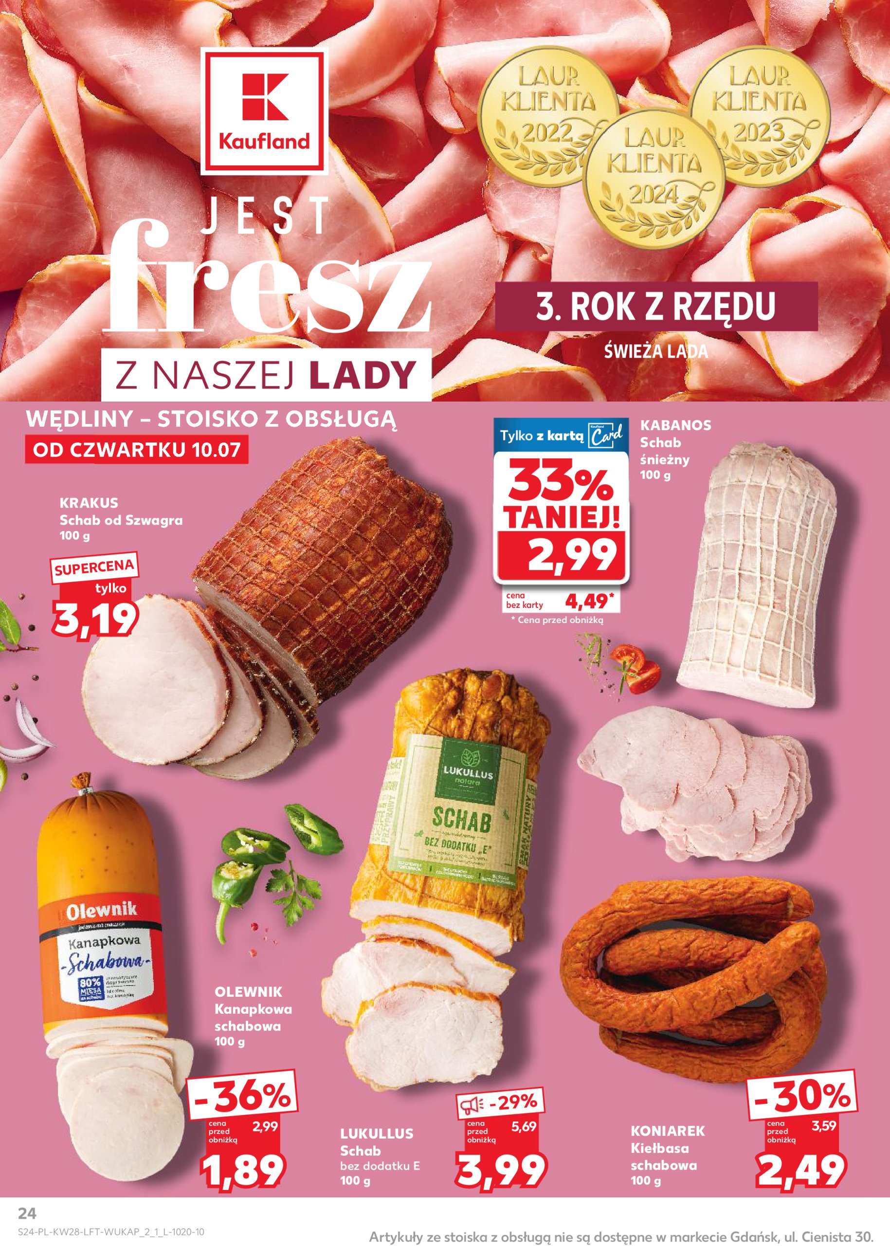 kaufland - Gazetka Kaufland ważna od 10.07. - 16.07. - page: 24 kaufland - Gazetka Kaufland ważna od 10.07. - 16.07. - page: 24