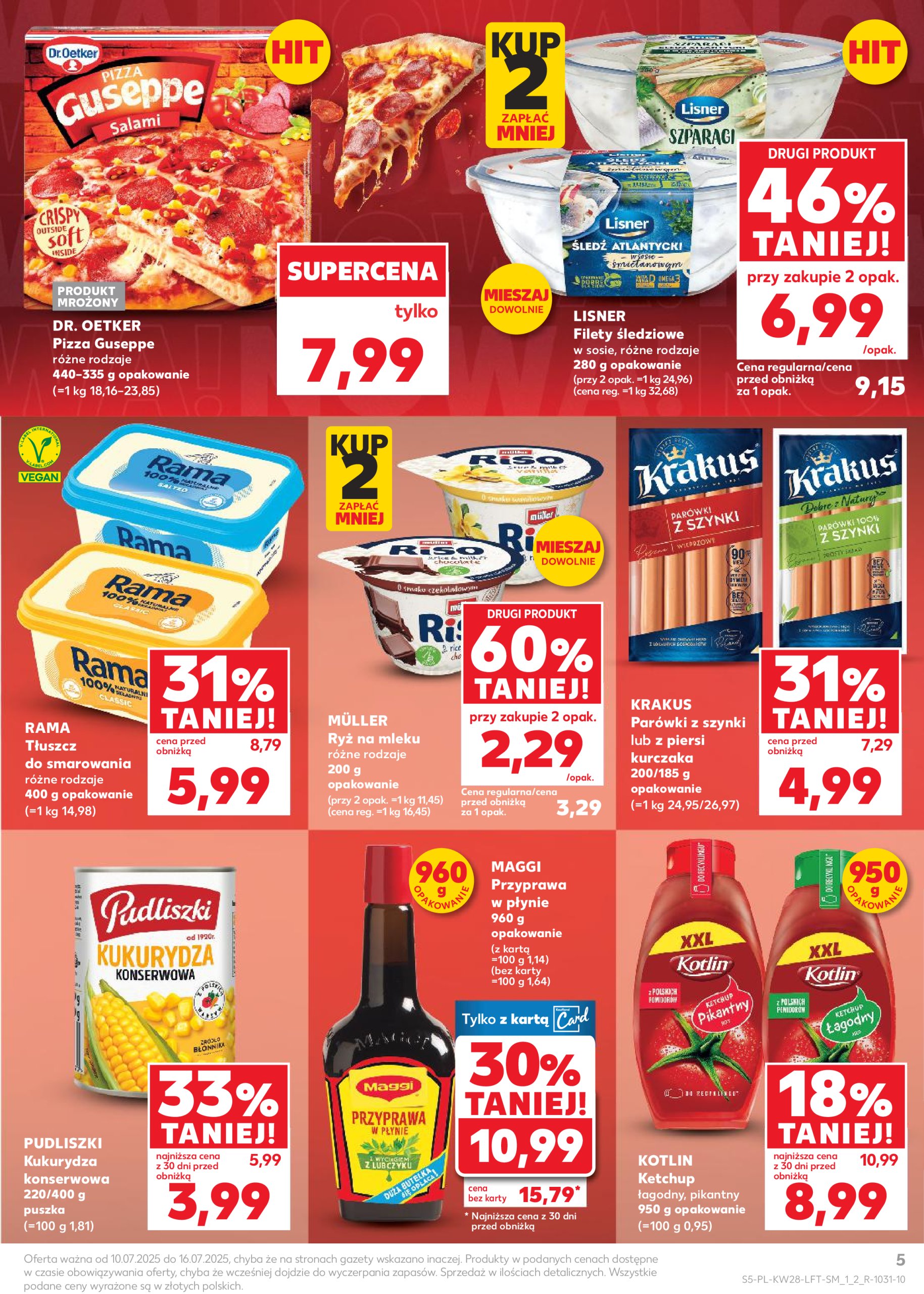 kaufland - Gazetka Kaufland ważna od 10.07. - 16.07. - page: 5 kaufland - Gazetka Kaufland ważna od 10.07. - 16.07. - page: 5