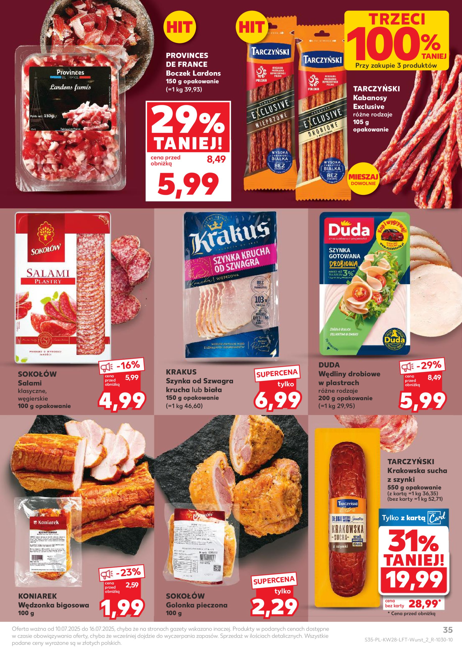 kaufland - Gazetka Kaufland ważna od 10.07. - 16.07. - page: 35 kaufland - Gazetka Kaufland ważna od 10.07. - 16.07. - page: 35