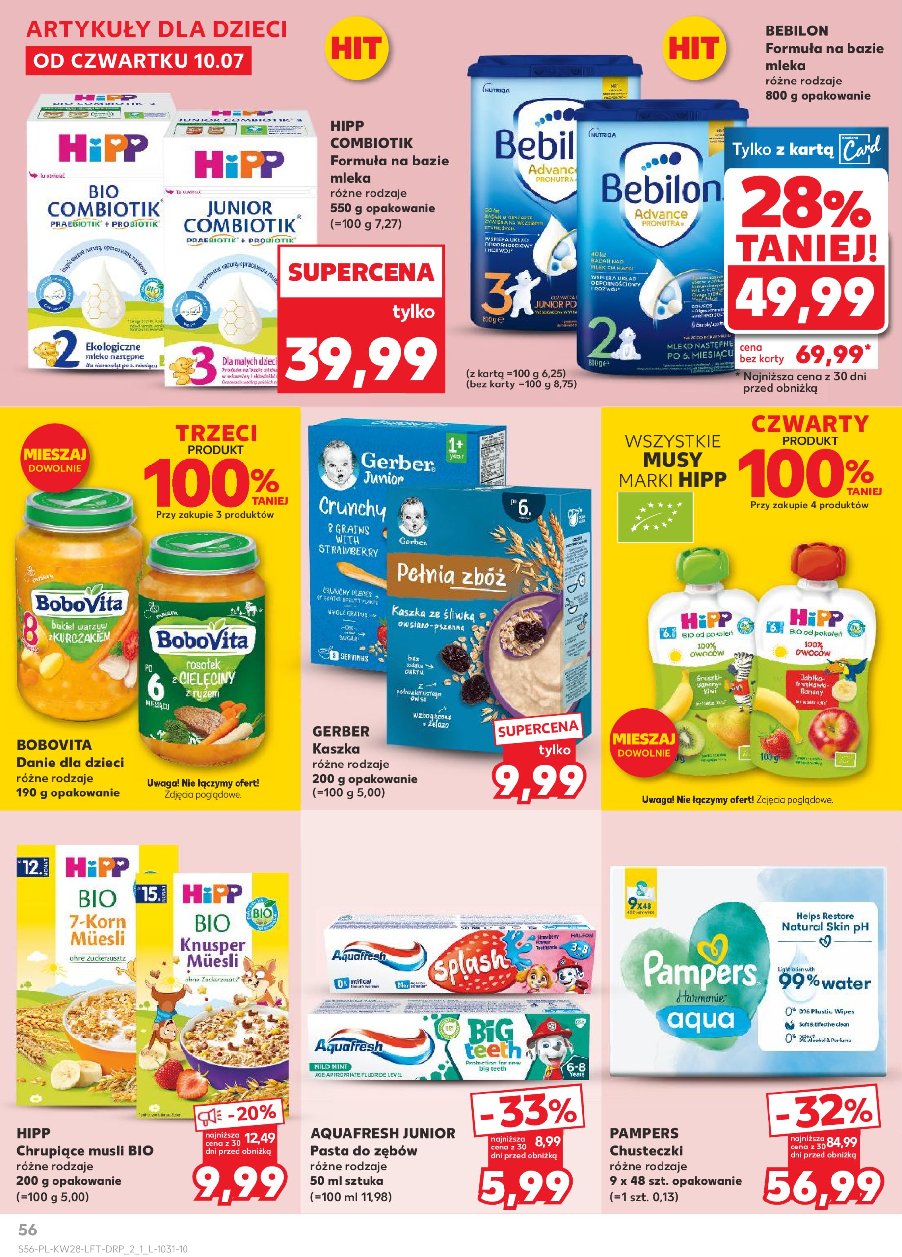 kaufland - Gazetka Kaufland ważna od 10.07. - 16.07. - page: 56 kaufland - Gazetka Kaufland ważna od 10.07. - 16.07. - page: 56