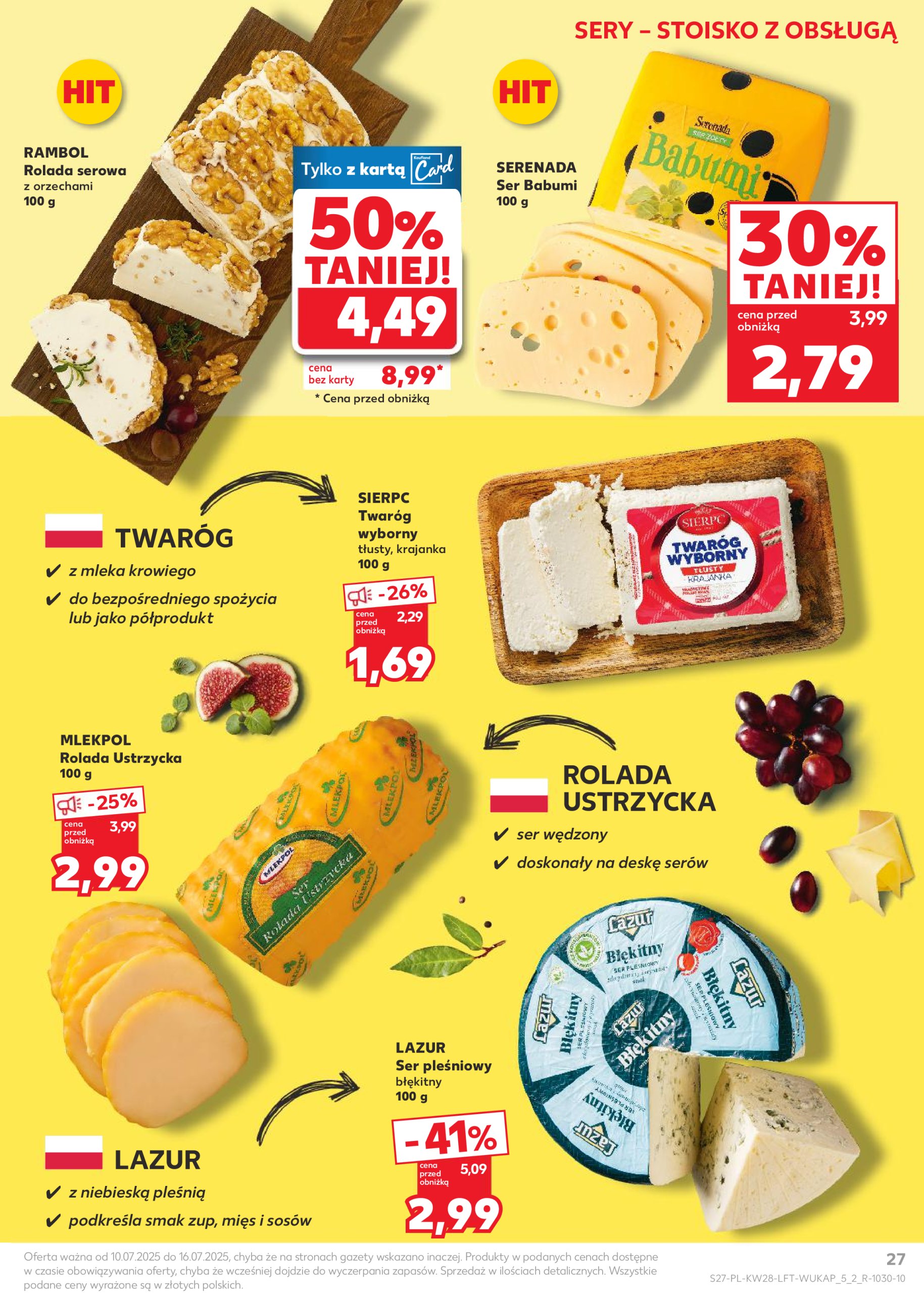 kaufland - Gazetka Kaufland ważna od 10.07. - 16.07. - page: 27 kaufland - Gazetka Kaufland ważna od 10.07. - 16.07. - page: 27